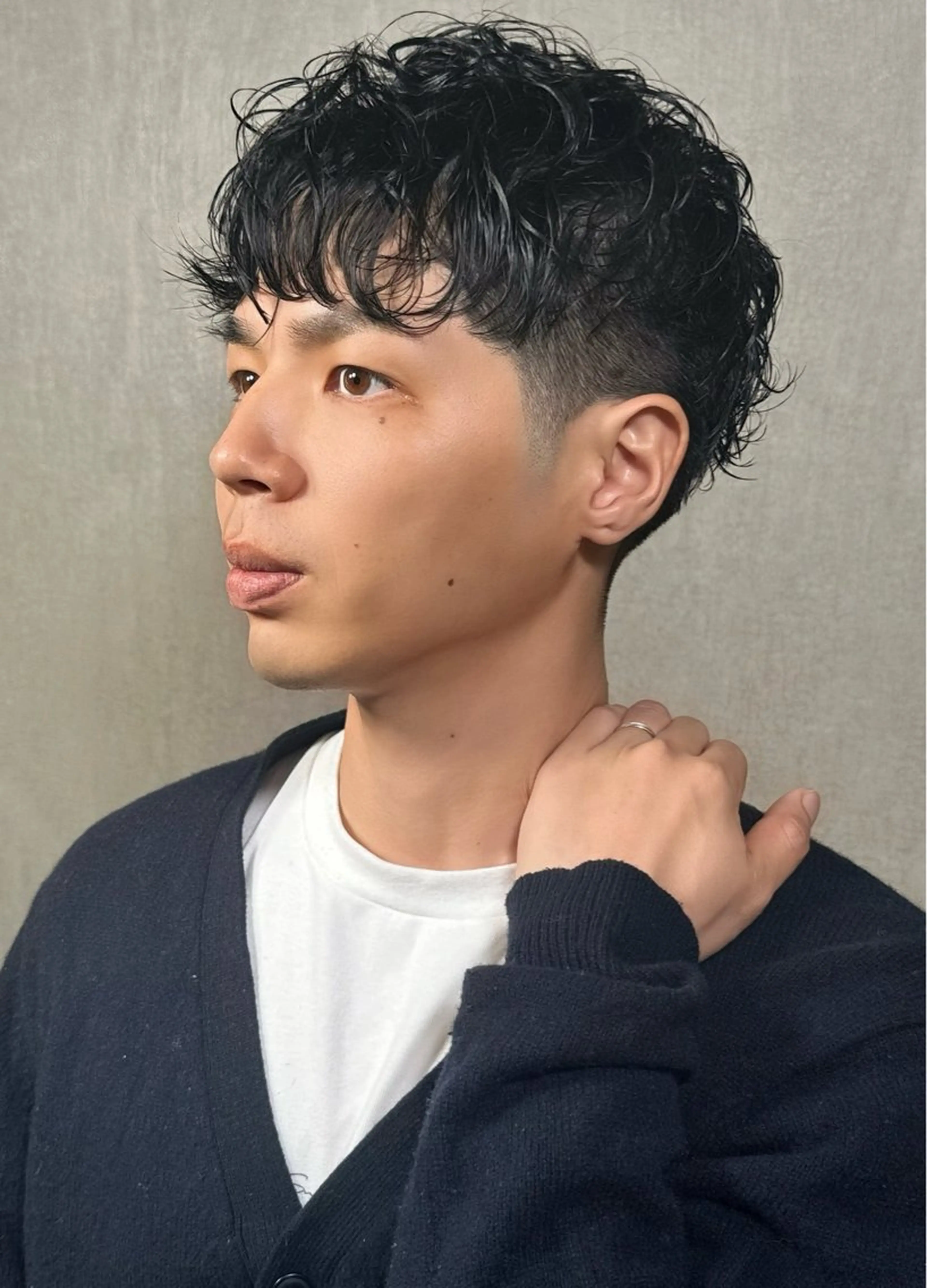 ショート カット ヘアカラー パーマ 村井隆仁/上品/ 海外風/栄/矢場町のヘアスタイル