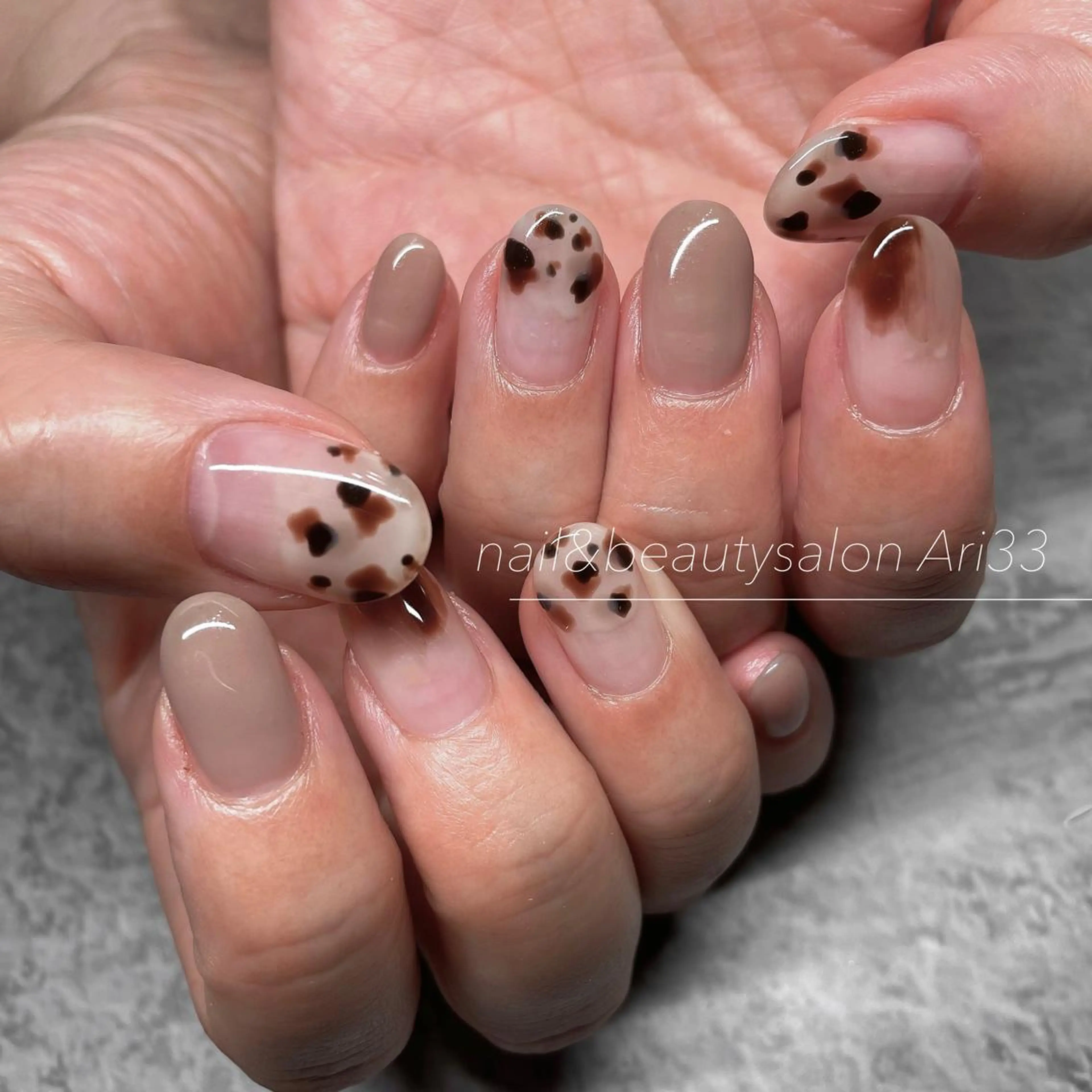 ネイル ハンドネイル プライベートサロン Ari33nailのネイルデザイン