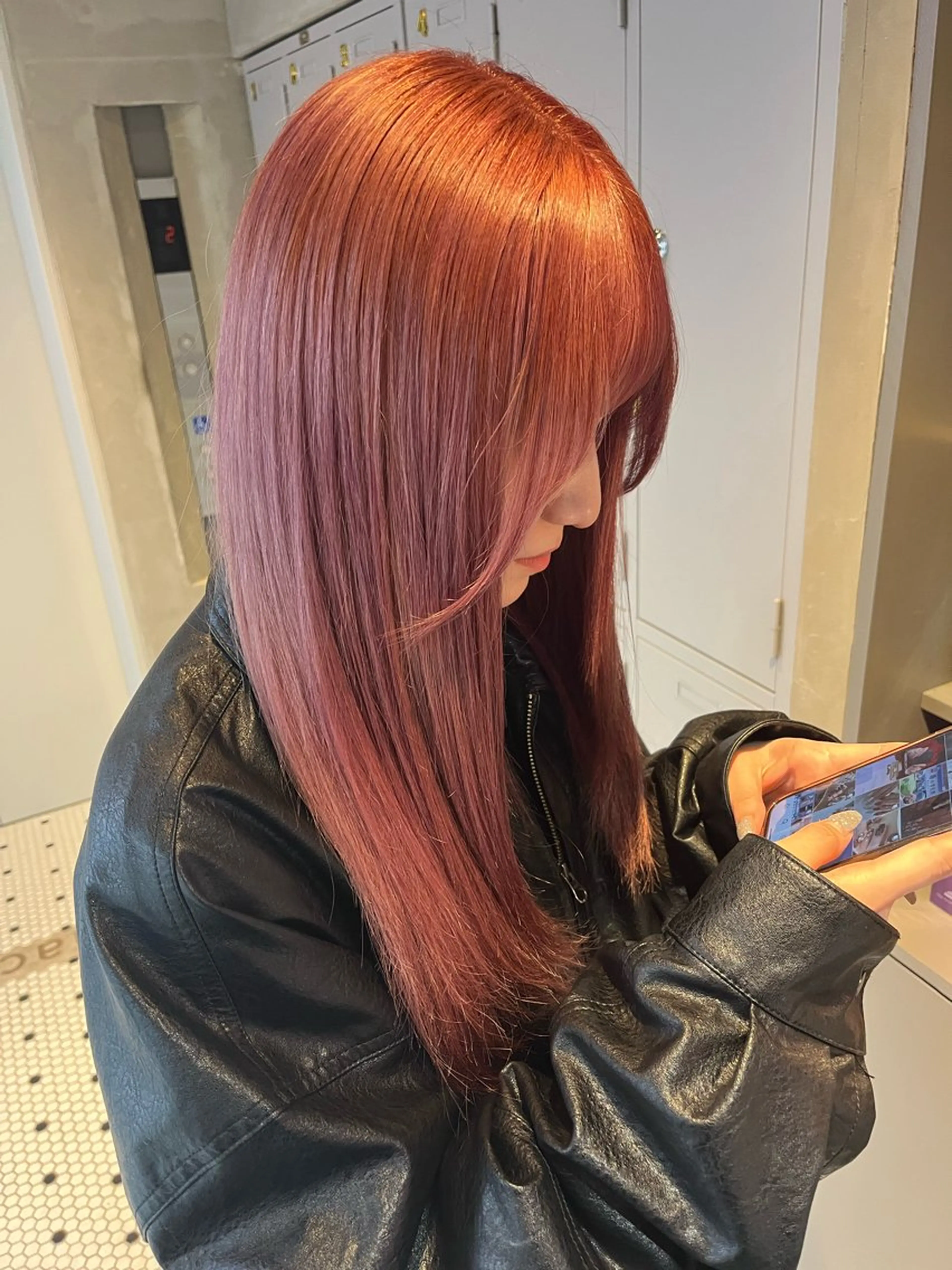 ロング 大友 正晴のヘアスタイル