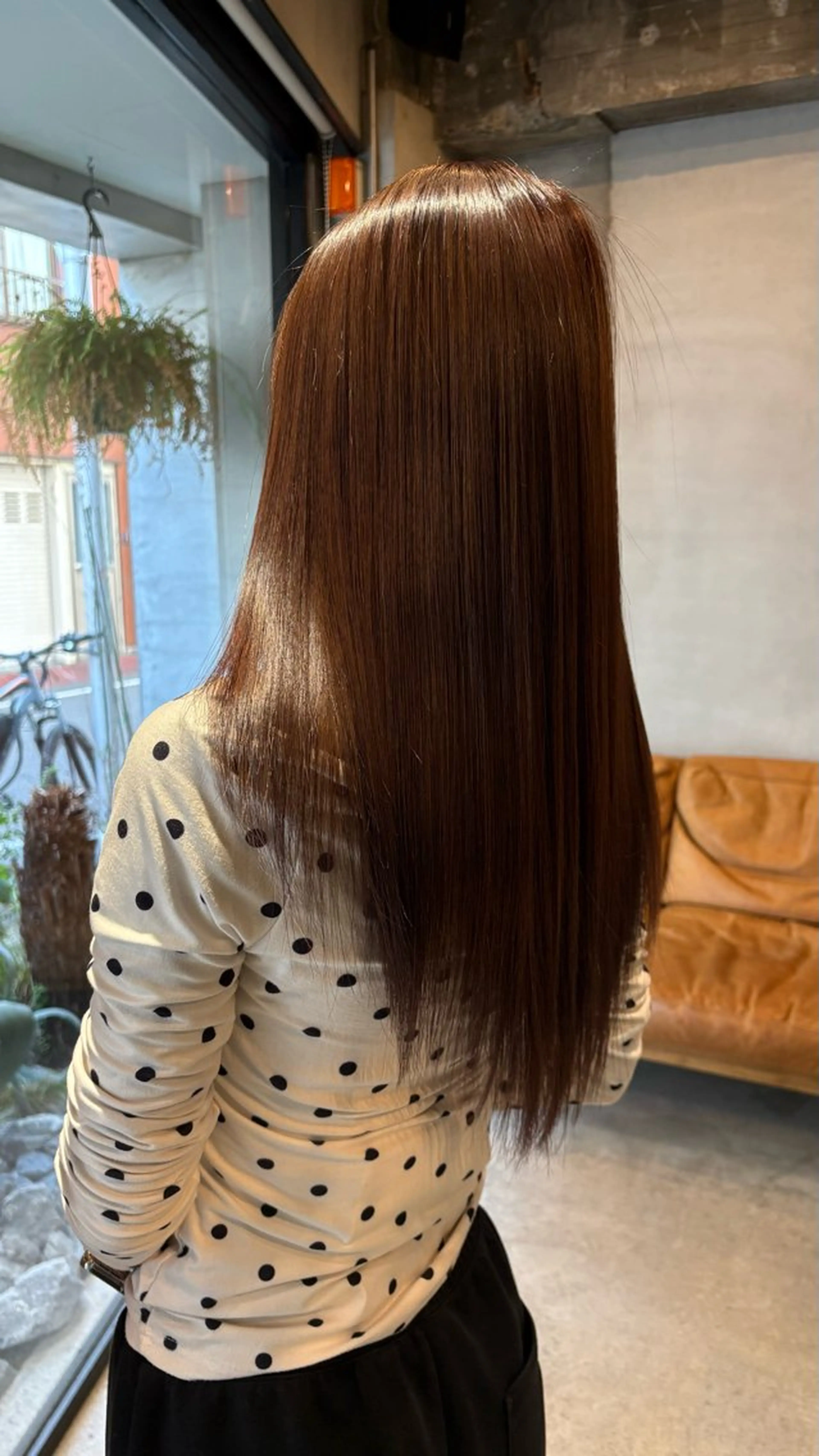 ロング カラー トリートメント 佐々木 蓮のヘアスタイル