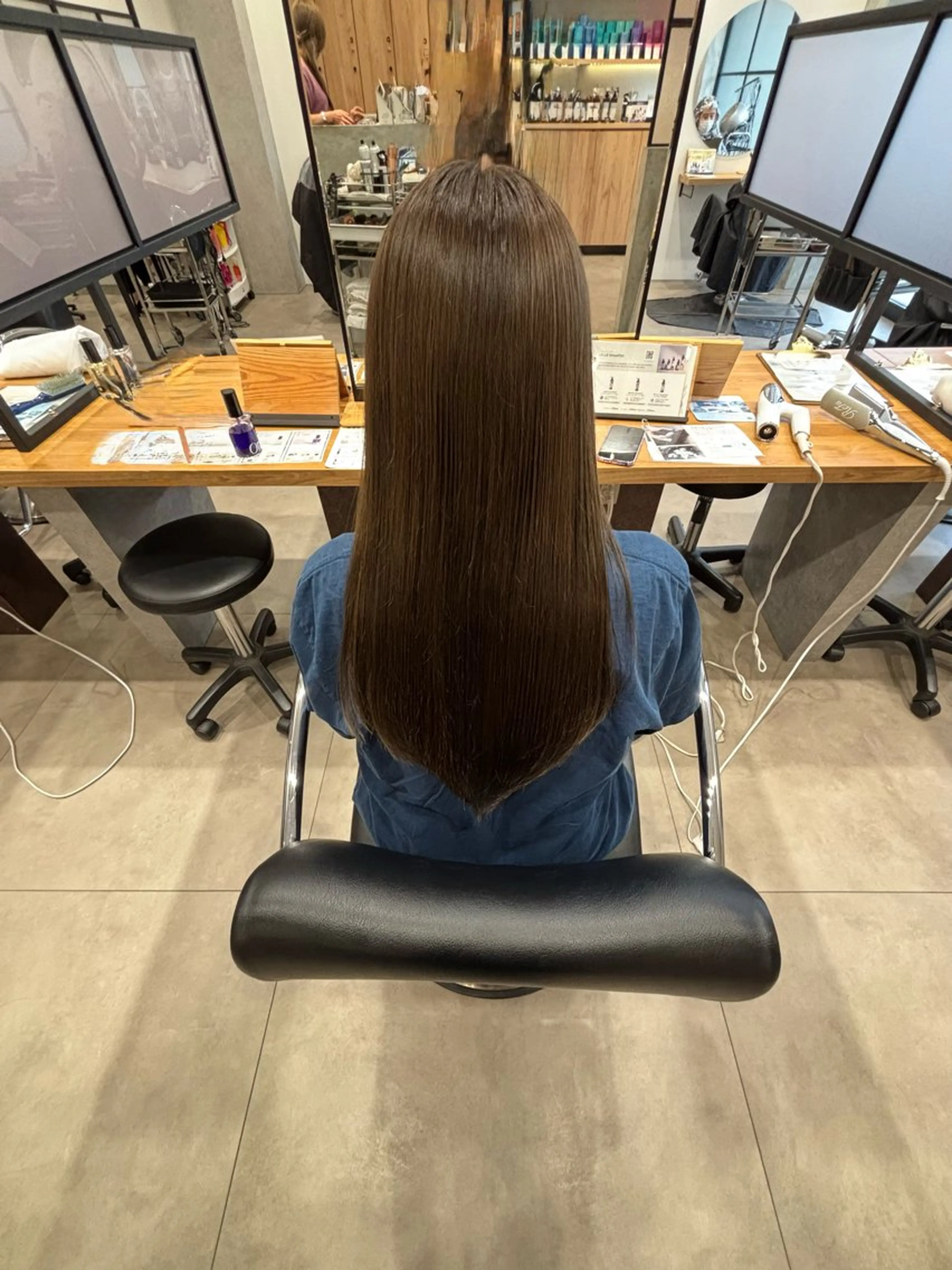 ロング 馬場 一輝のヘアスタイル