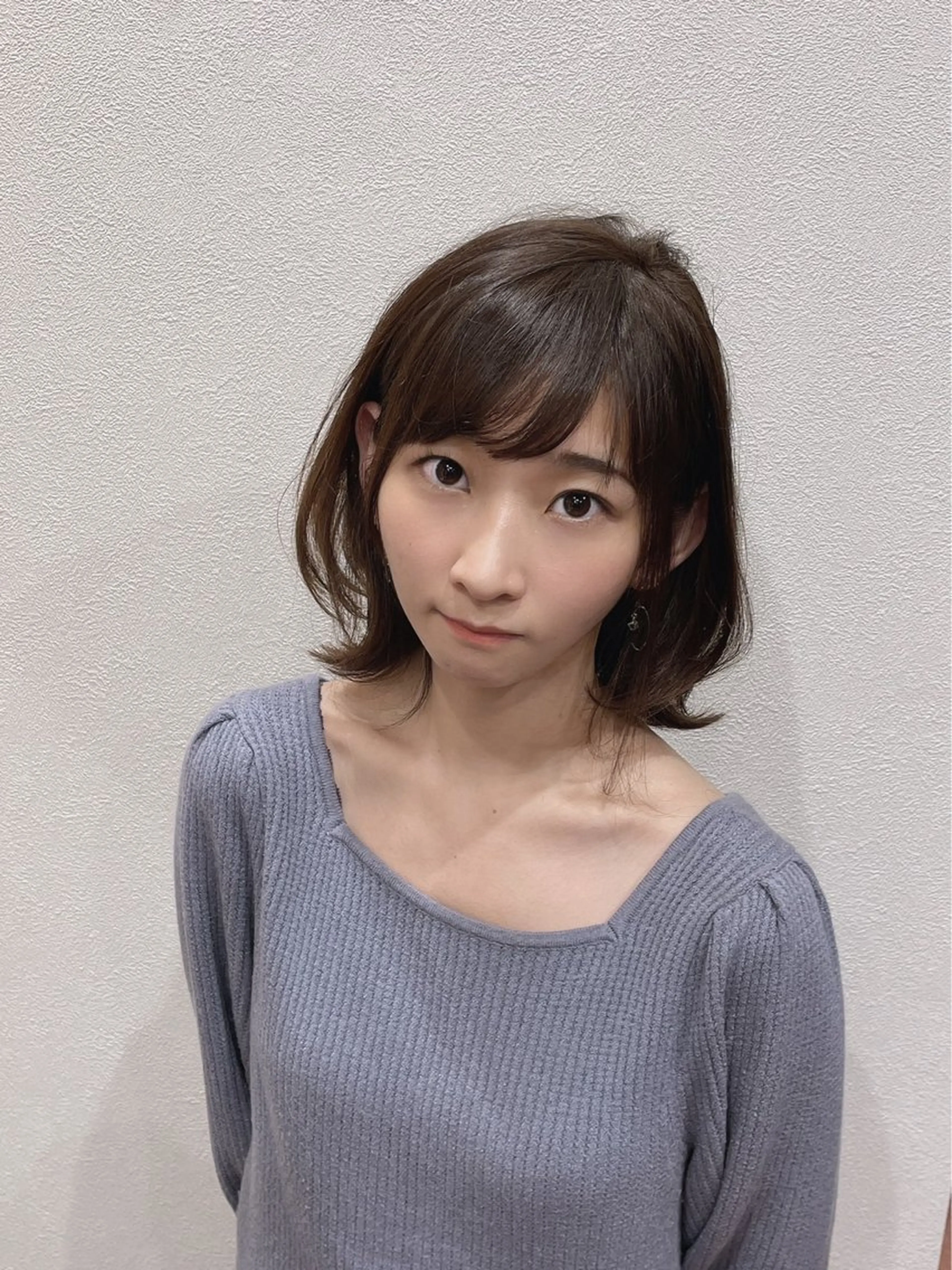 ミディアム カラー Lien's💜 SESHIRUのヘアスタイル