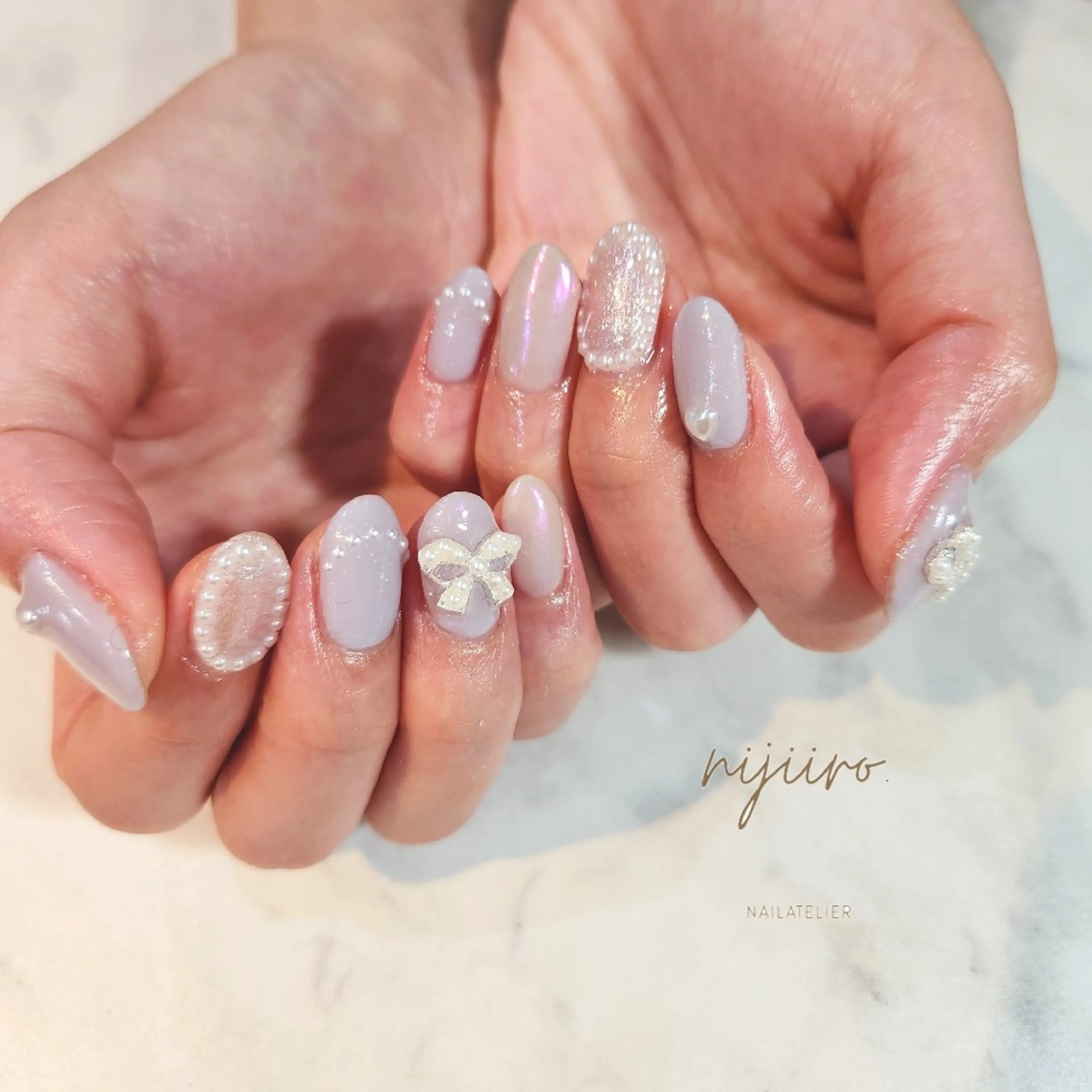 ネイル ハンドネイル nijiiro🌈 サトウのネイルデザイン