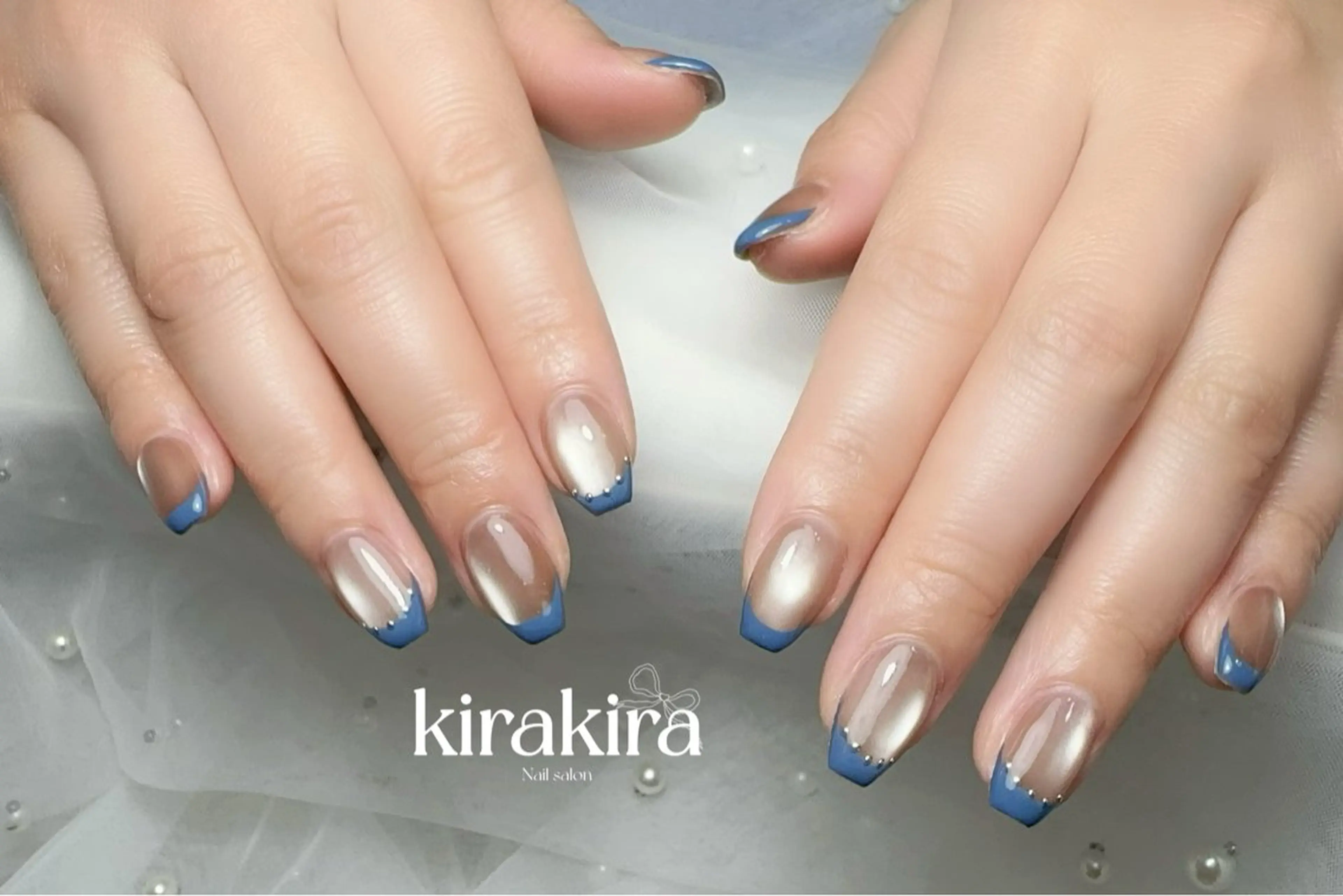 ネイル 入学式 フットネイル 卒業式 キラキラネイル マグネットネイル Kirakira Nail salonのネイルデザイン