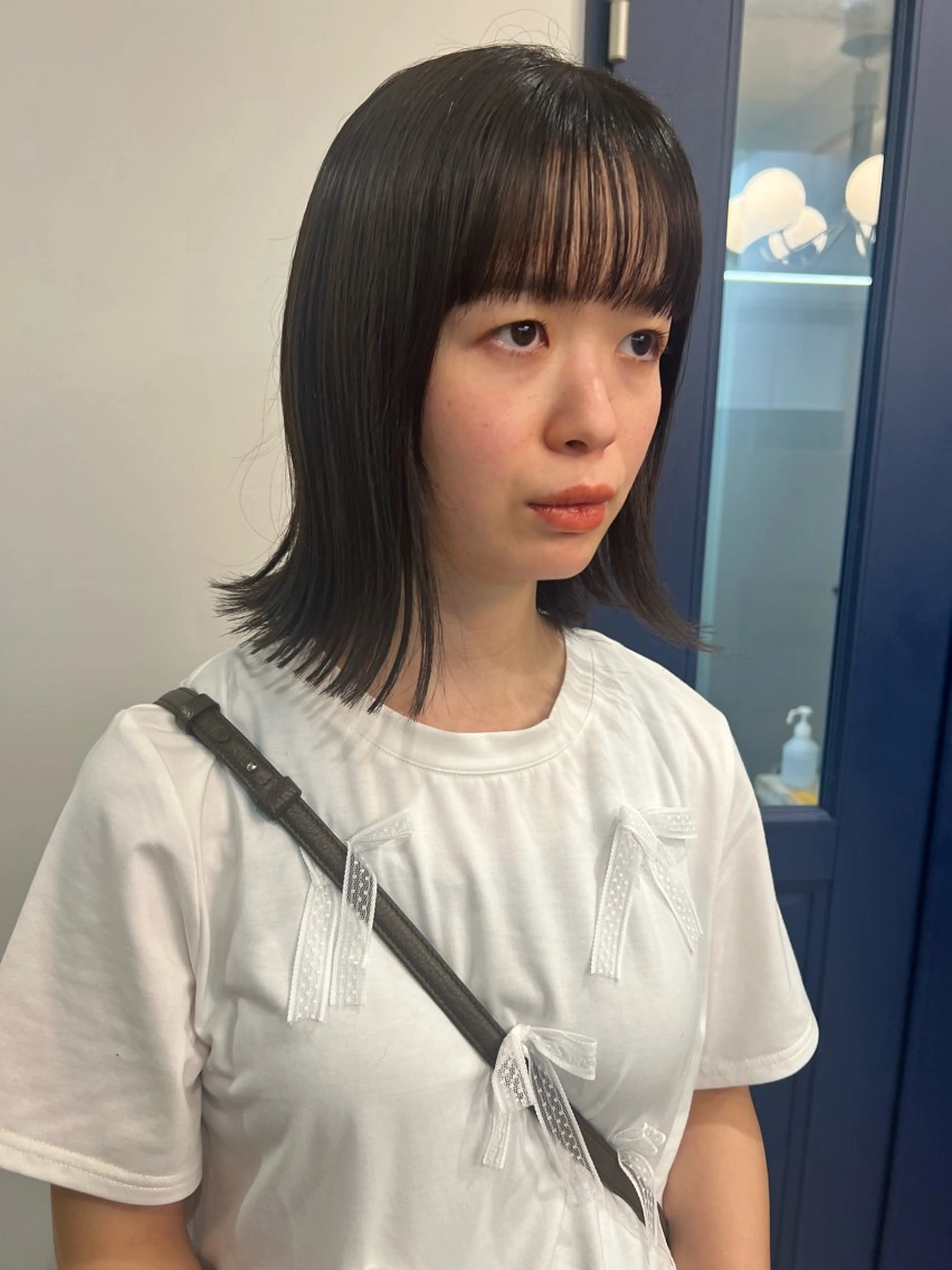 ミディアム カラー パーマ/透明感カラー 元町🌱takutoのヘアスタイル