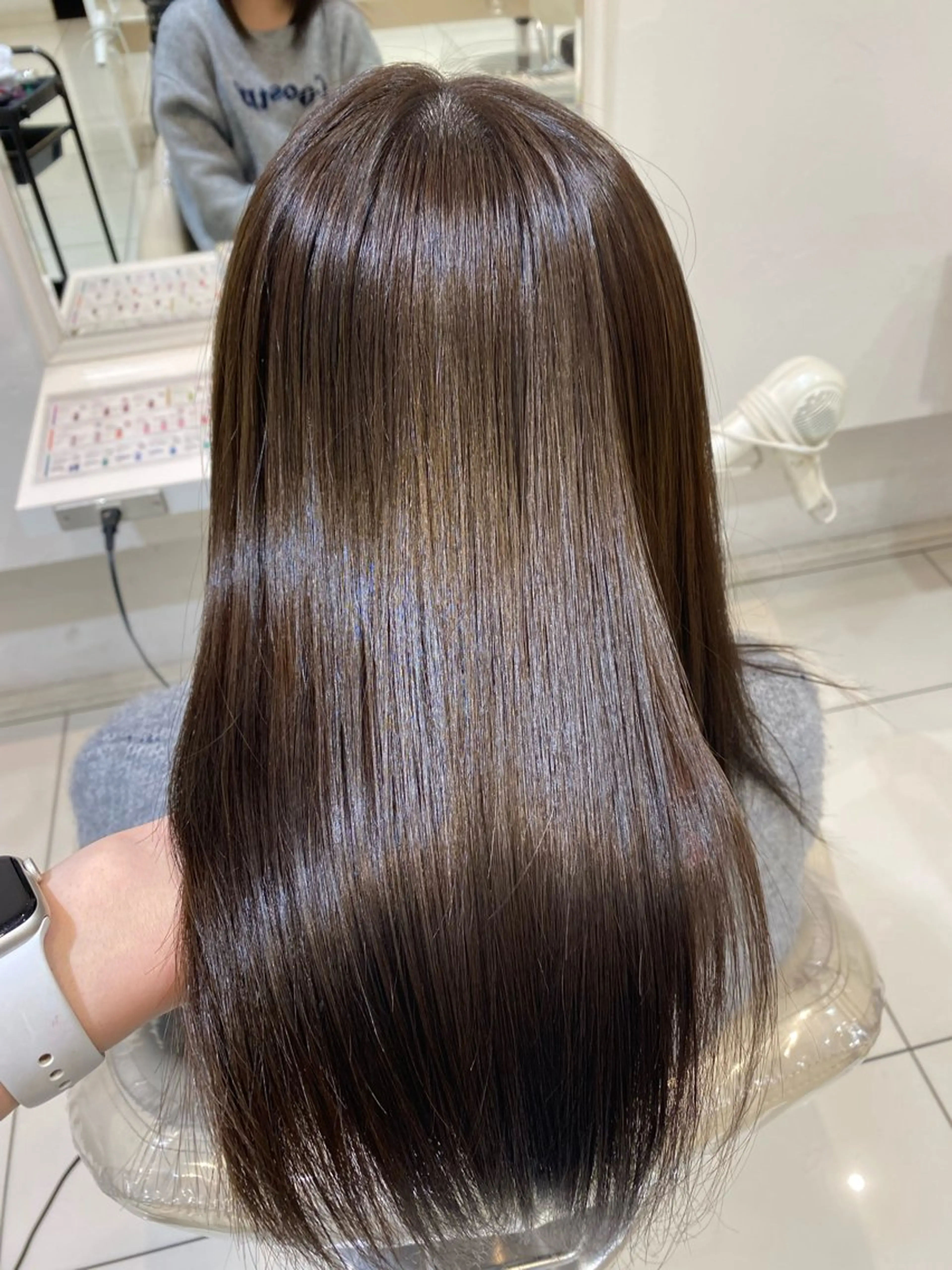 カラー ベージュカラー 透明感カラー 🎀TEN🎀 オリーブベージュのヘアスタイル