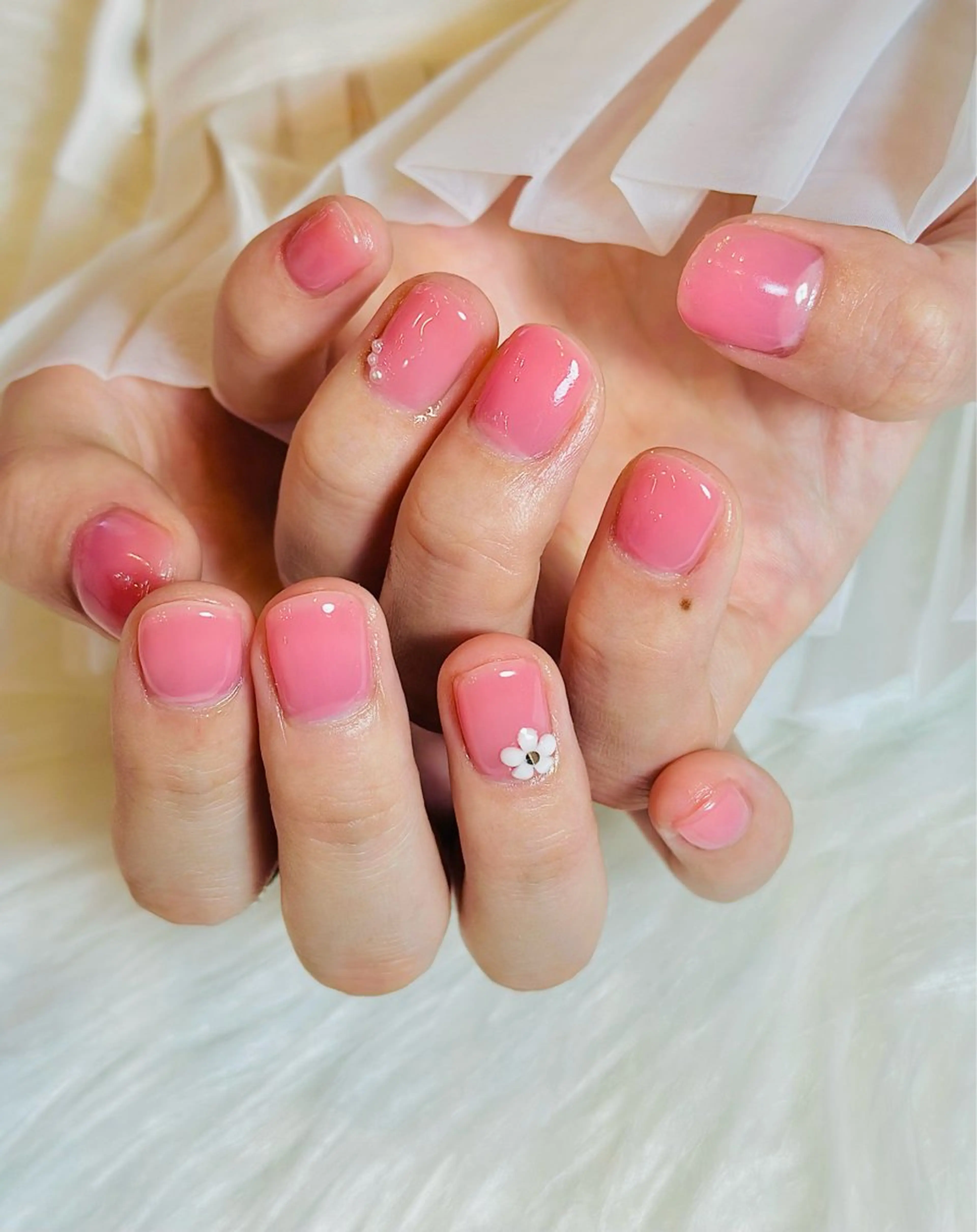 ネイル ピンク m_nail所属・O Mayaのネイルデザイン