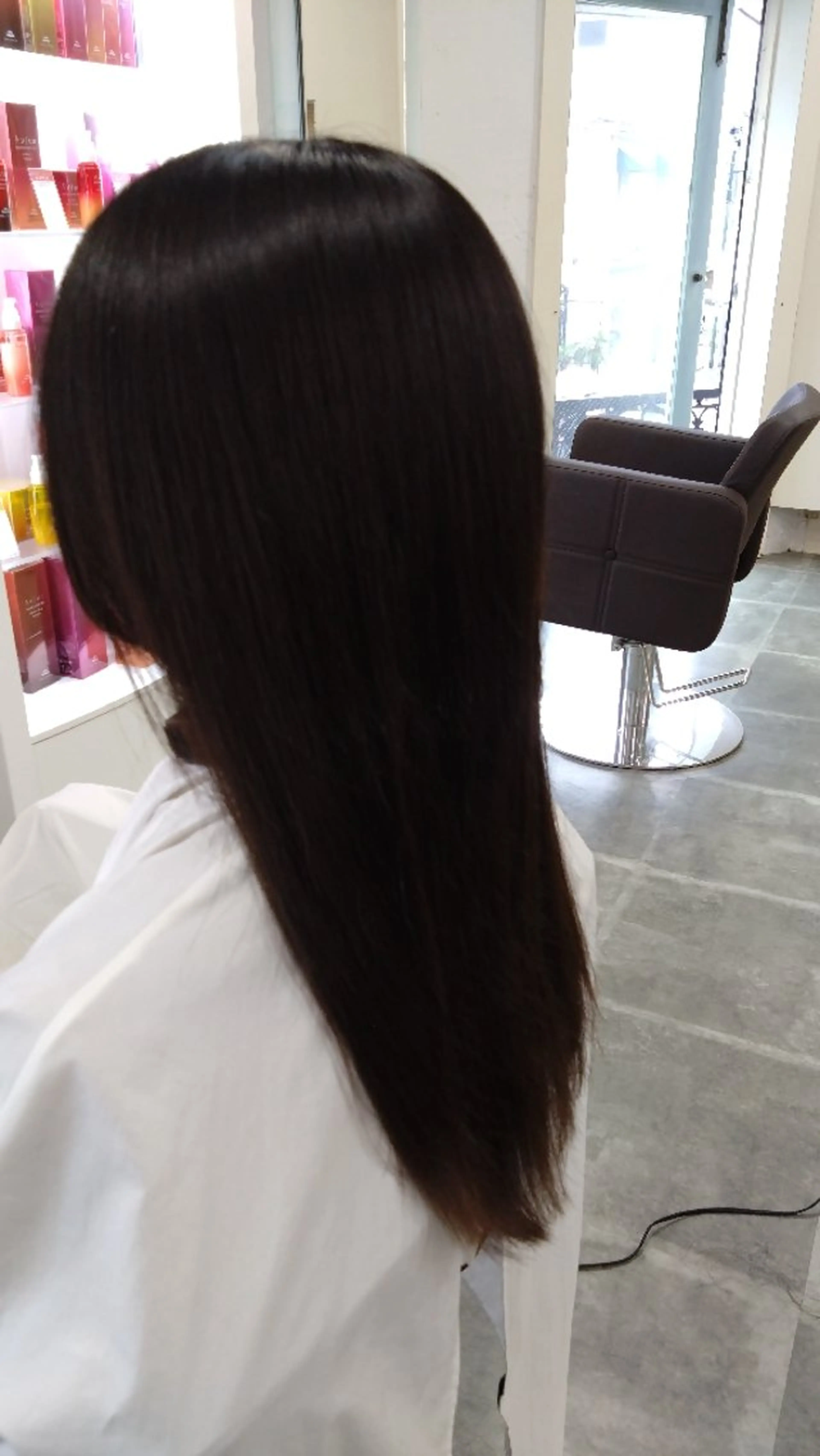 ロング 有賀 ちかのヘアスタイル