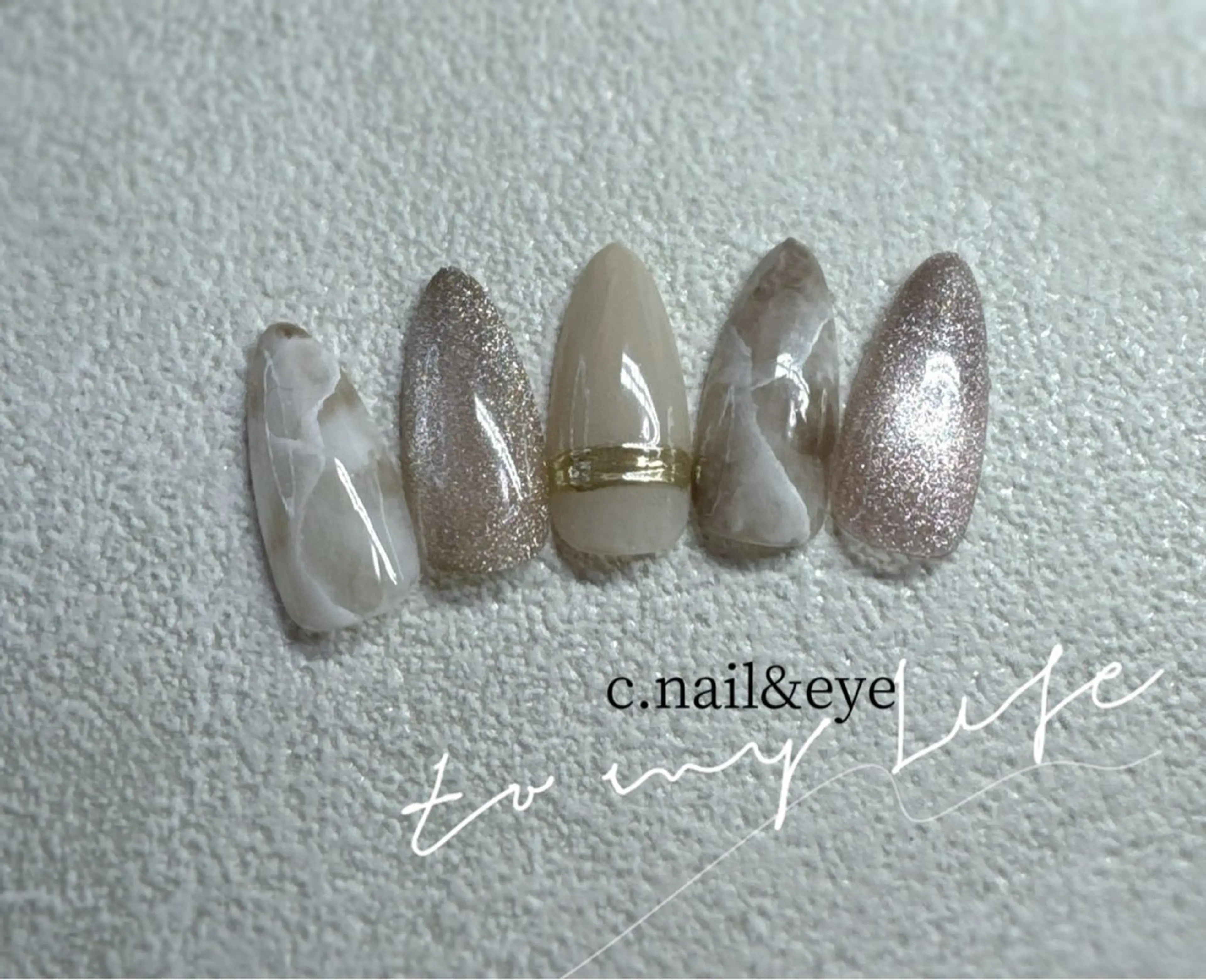 大人気✨大理石ネイル✨の写真