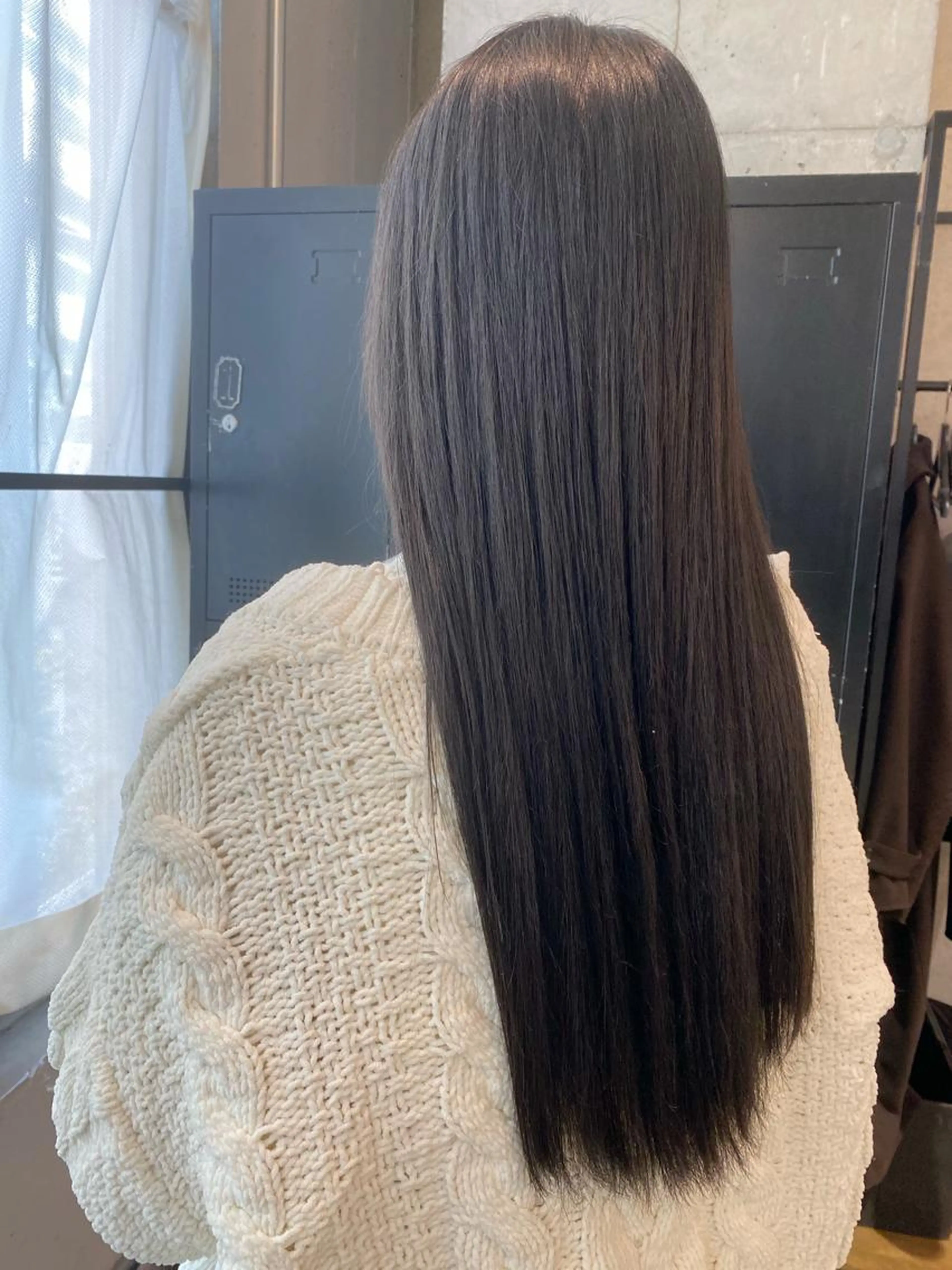 カット＋縮毛矯正の写真