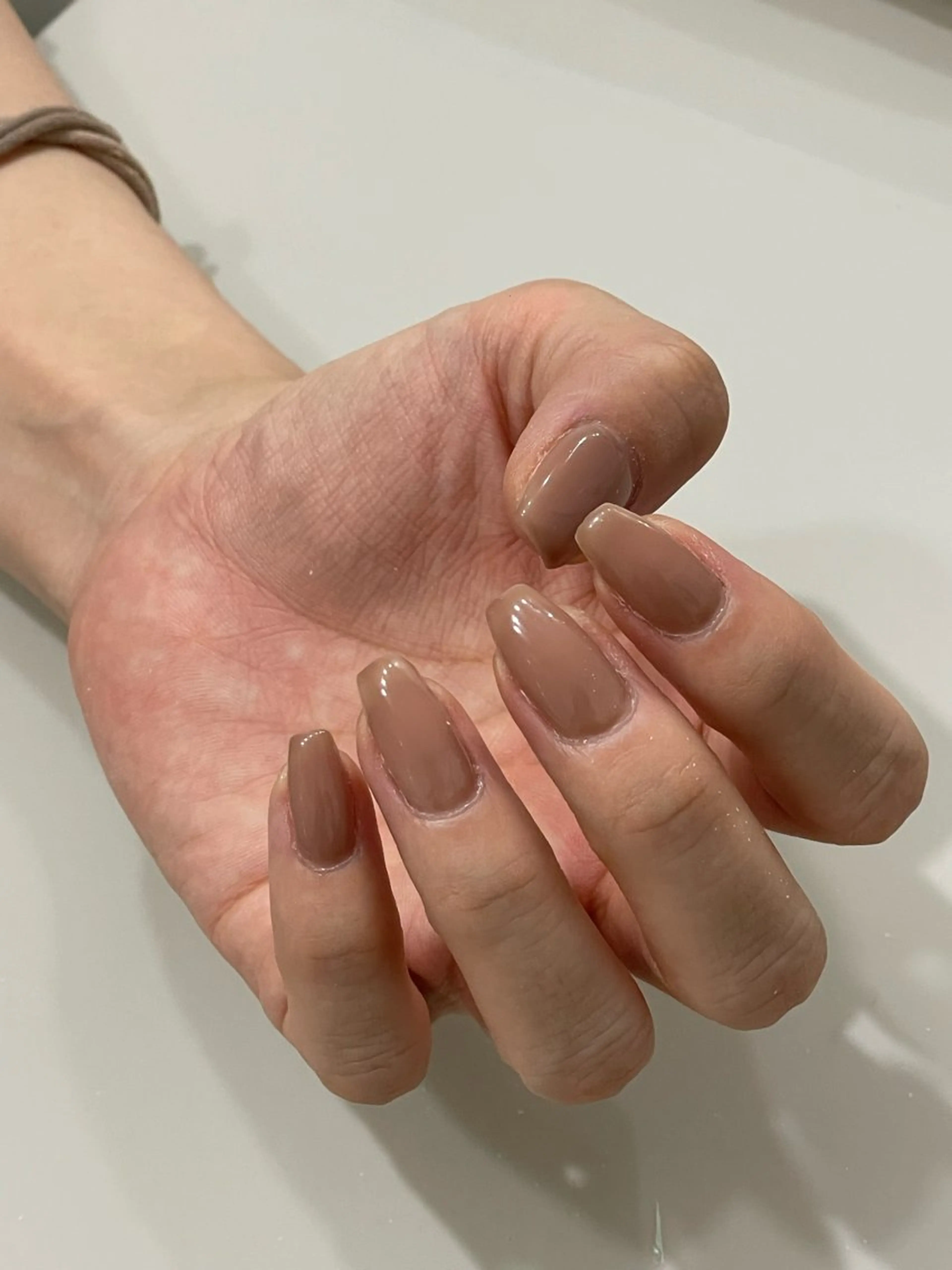ネイル ワンカラーネイル 🫧RISA🫧 énn |四条烏丸のネイルデザイン