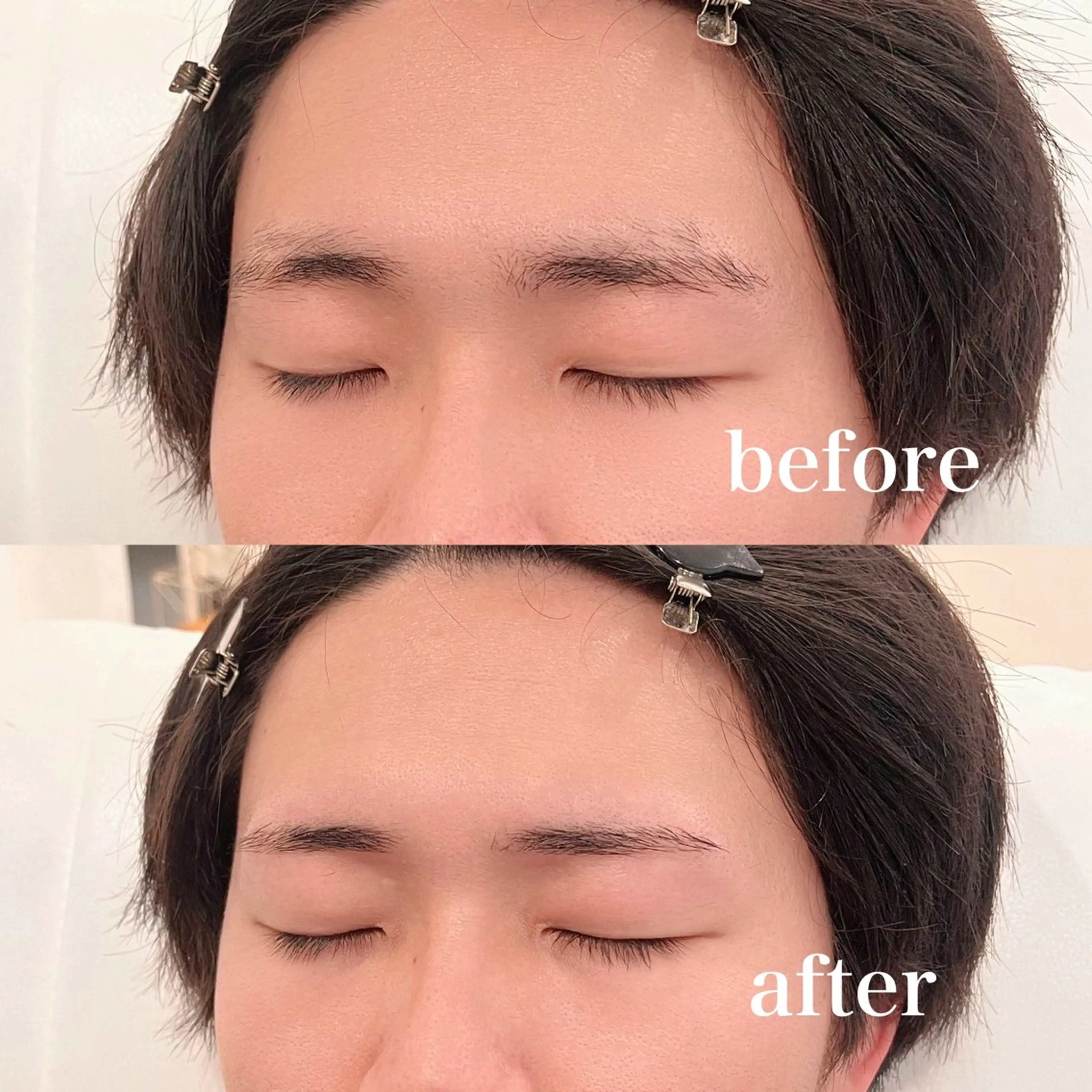 メンズ アイブロウ ワックス脱毛 眉カット その他(アイブロウ) 八田 紗希の眉毛・アイブロウイメージ