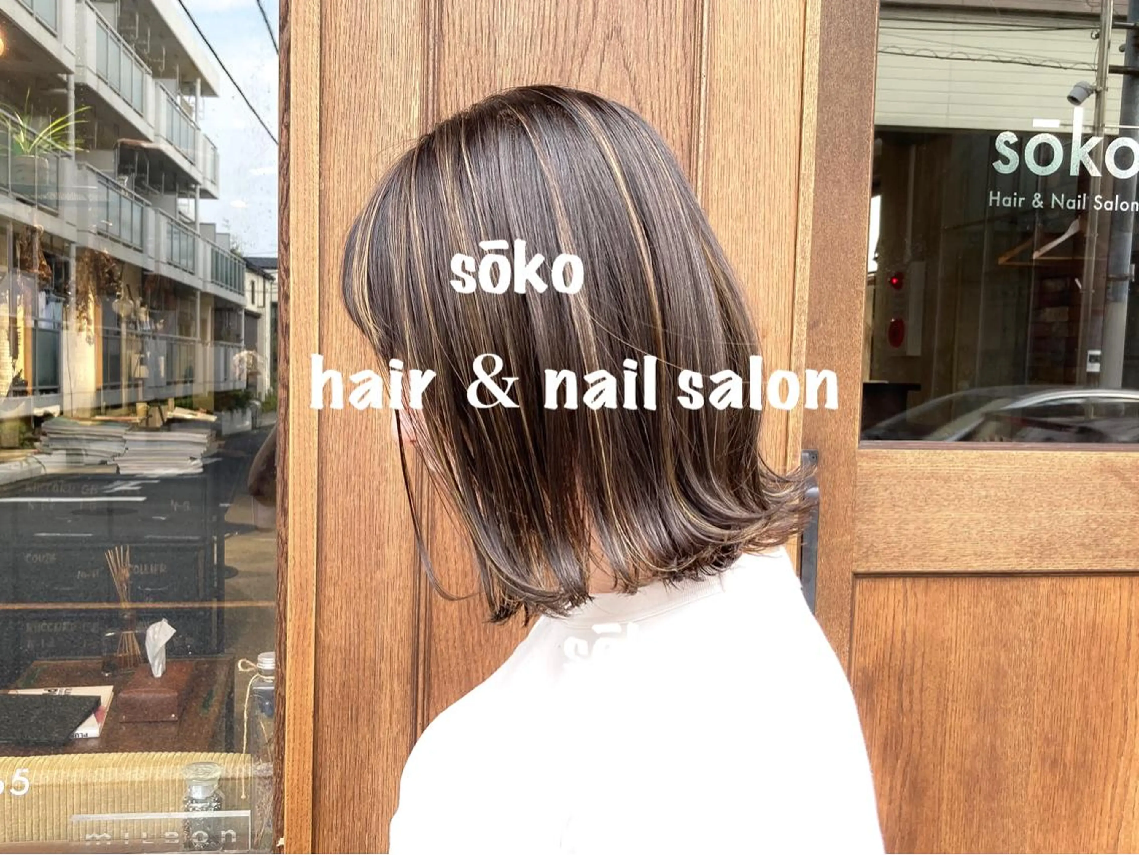 ショート カラー ヘアアレンジ ブリーチ ハイライトカラー ハイライト sōko   Hair&Nail Salon所属・🫧一気にあか抜け 🫧mayuのヘアスタイル