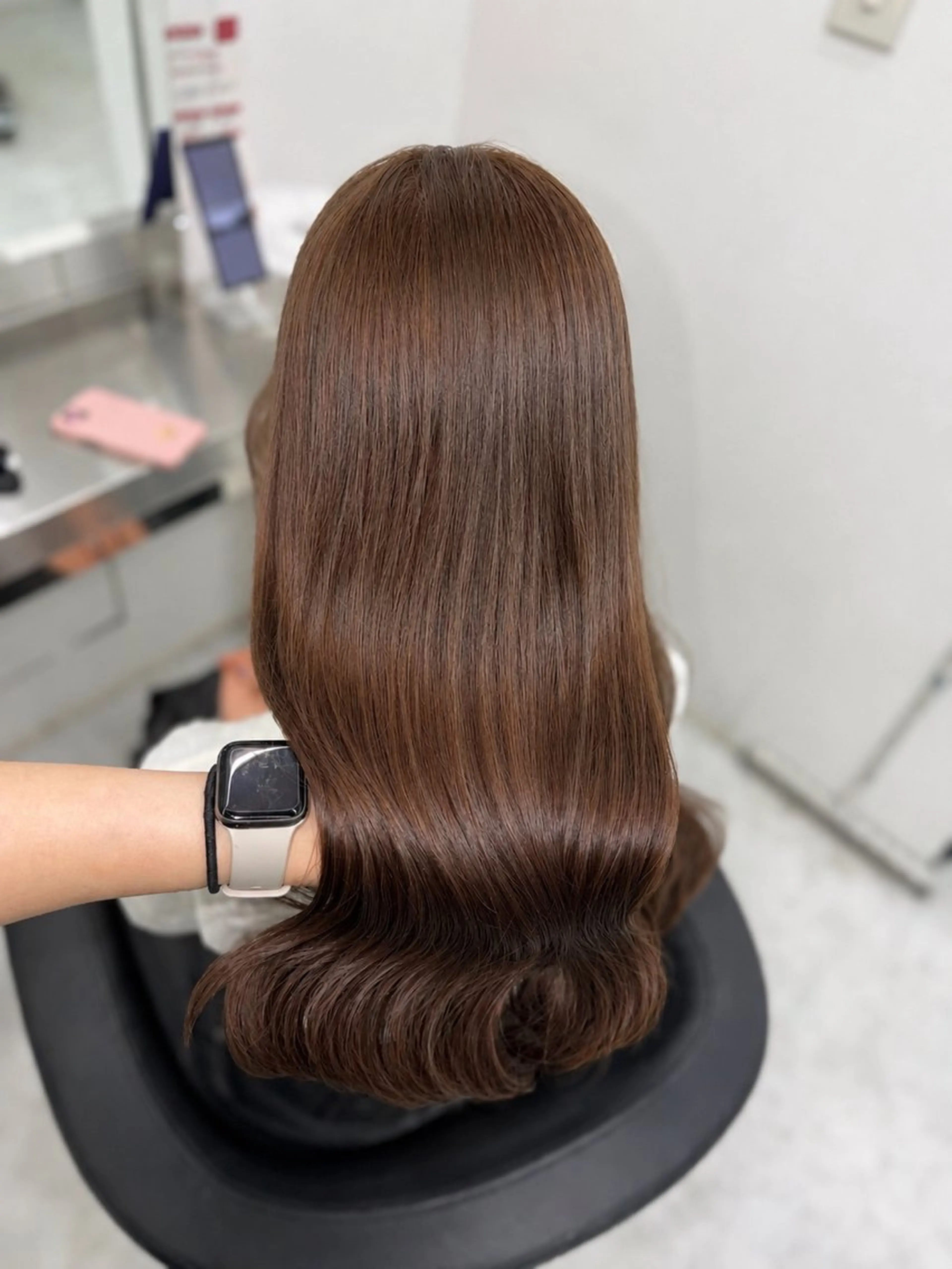 カラー ヘアカラー トリートメント 透明感ベージュ🎀 Anju/渋谷🎀のヘアスタイル