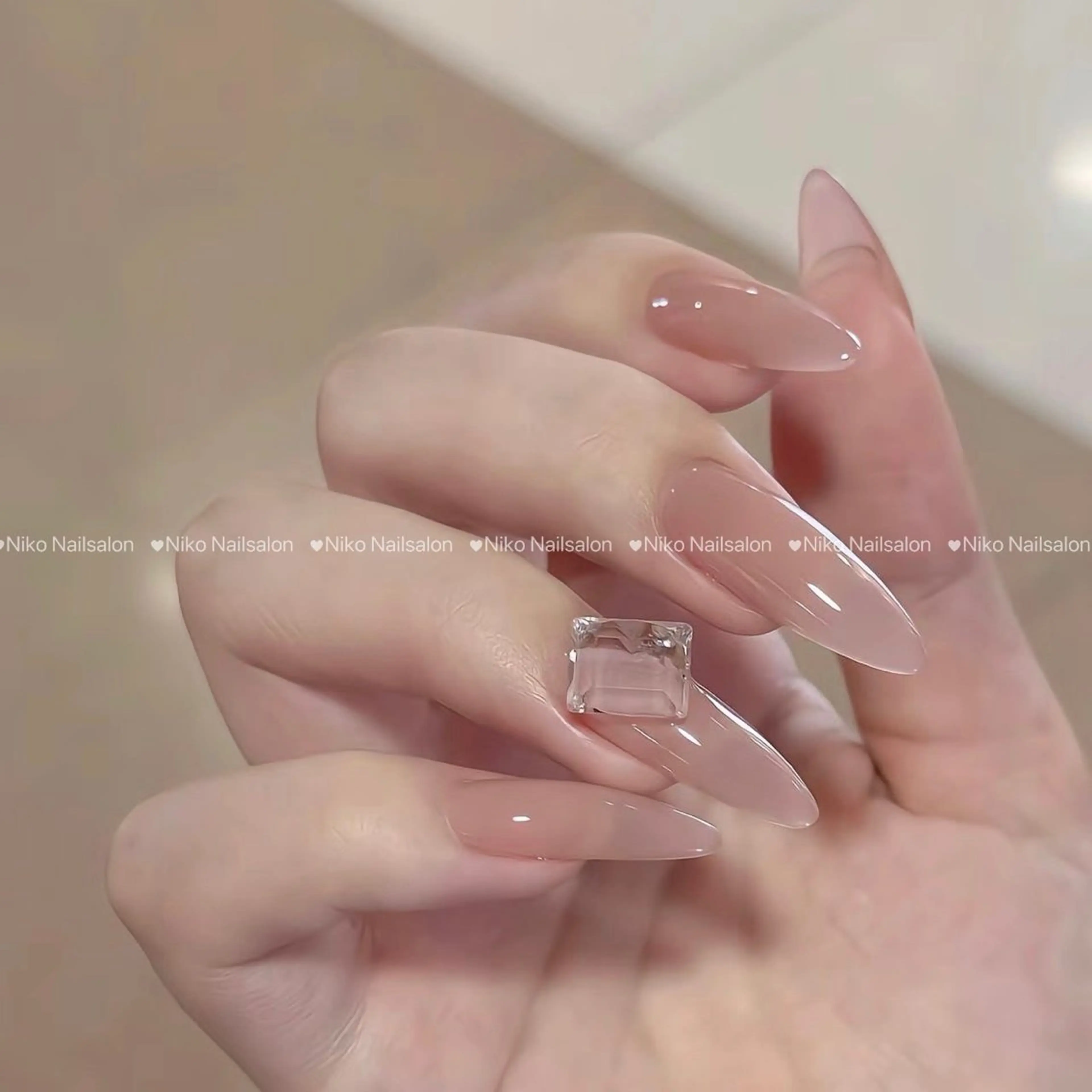 研修ネイリスト♪チップスカルプワンカラーorマグネットワンカラー 6980円の写真