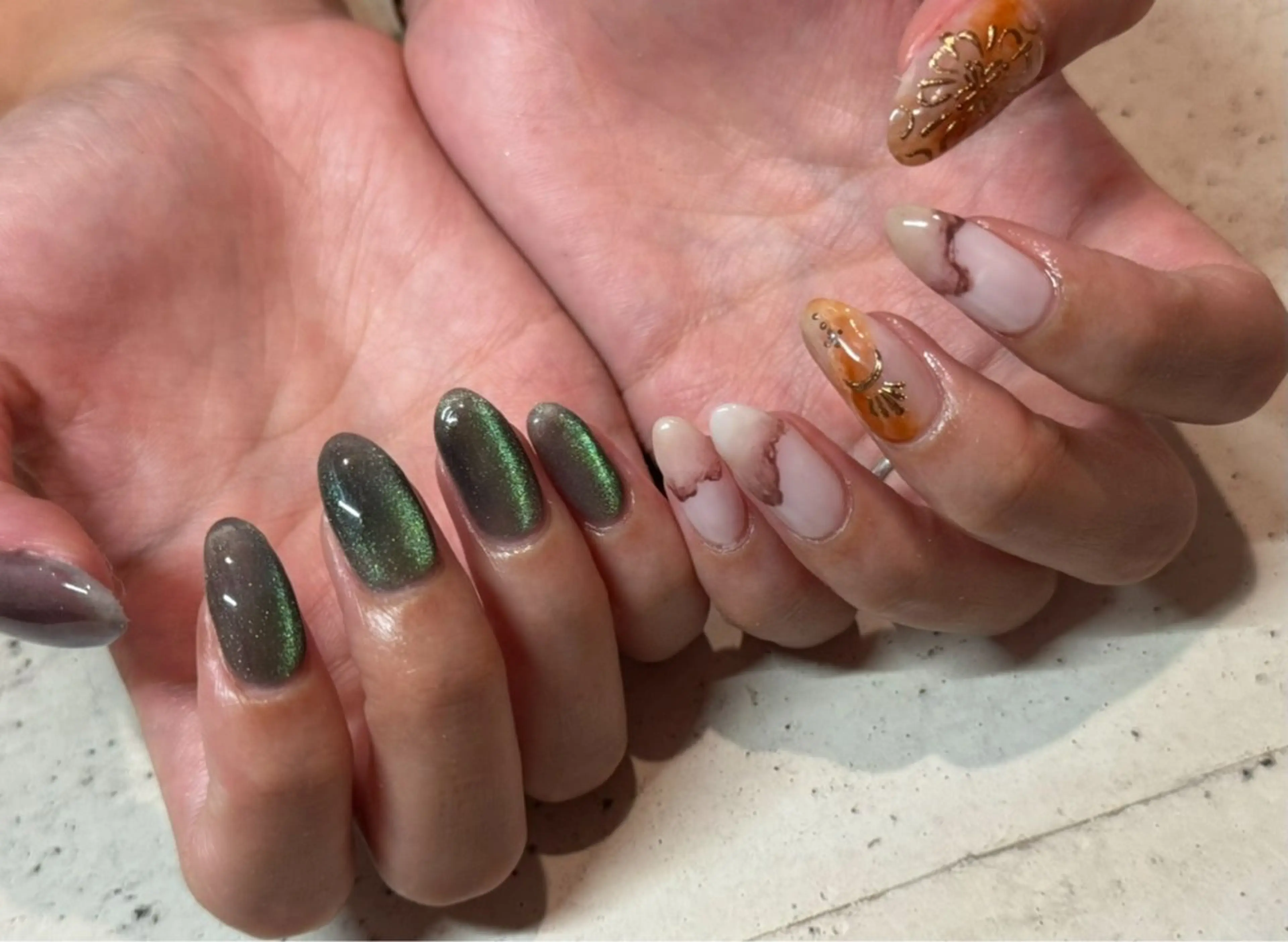 ネイル ハンドネイル nail salon Lumiereのネイルデザイン