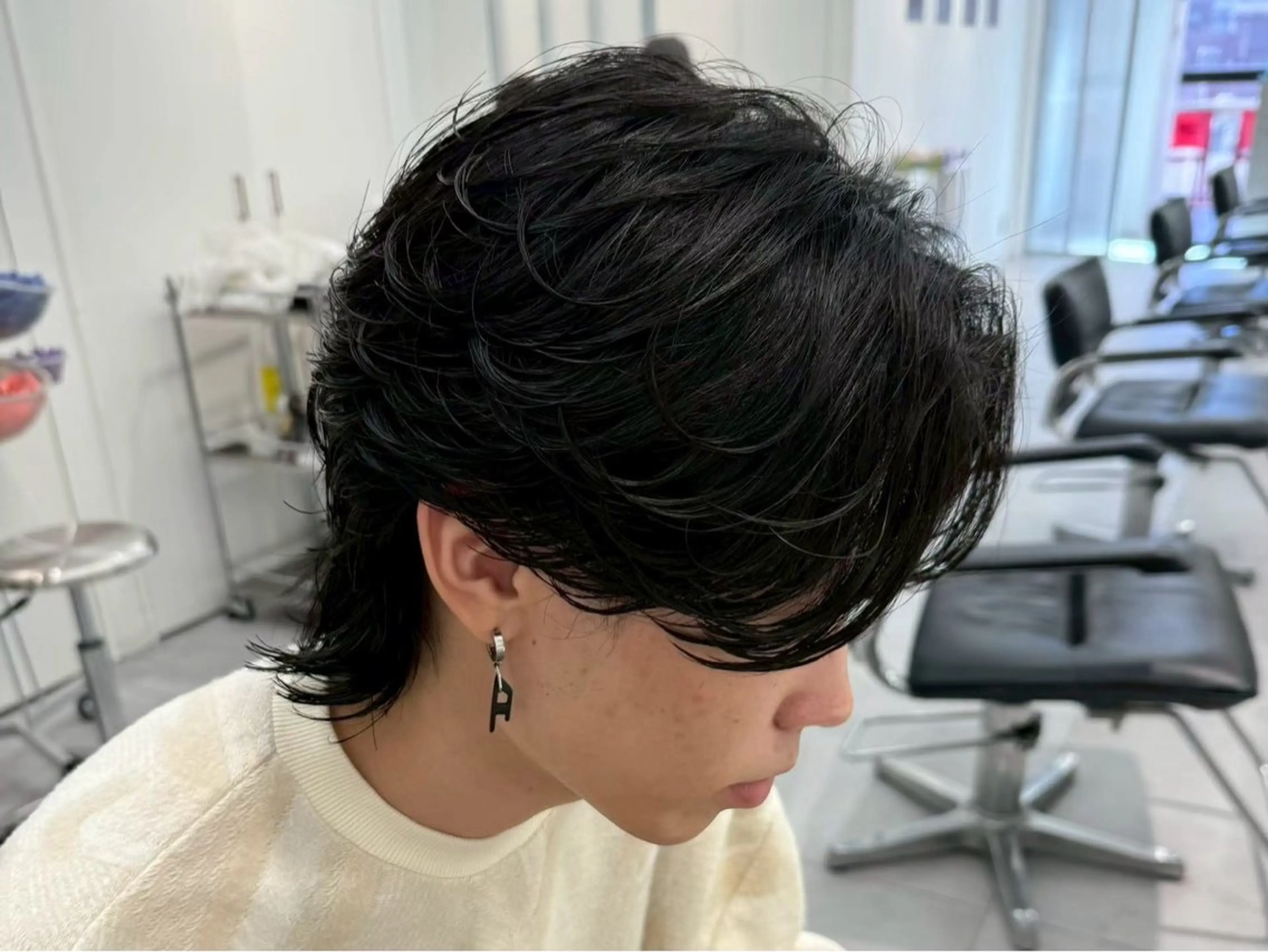 ウルフカットモデル  高校生・大学生・20代の方に向けた募集になります！！の写真