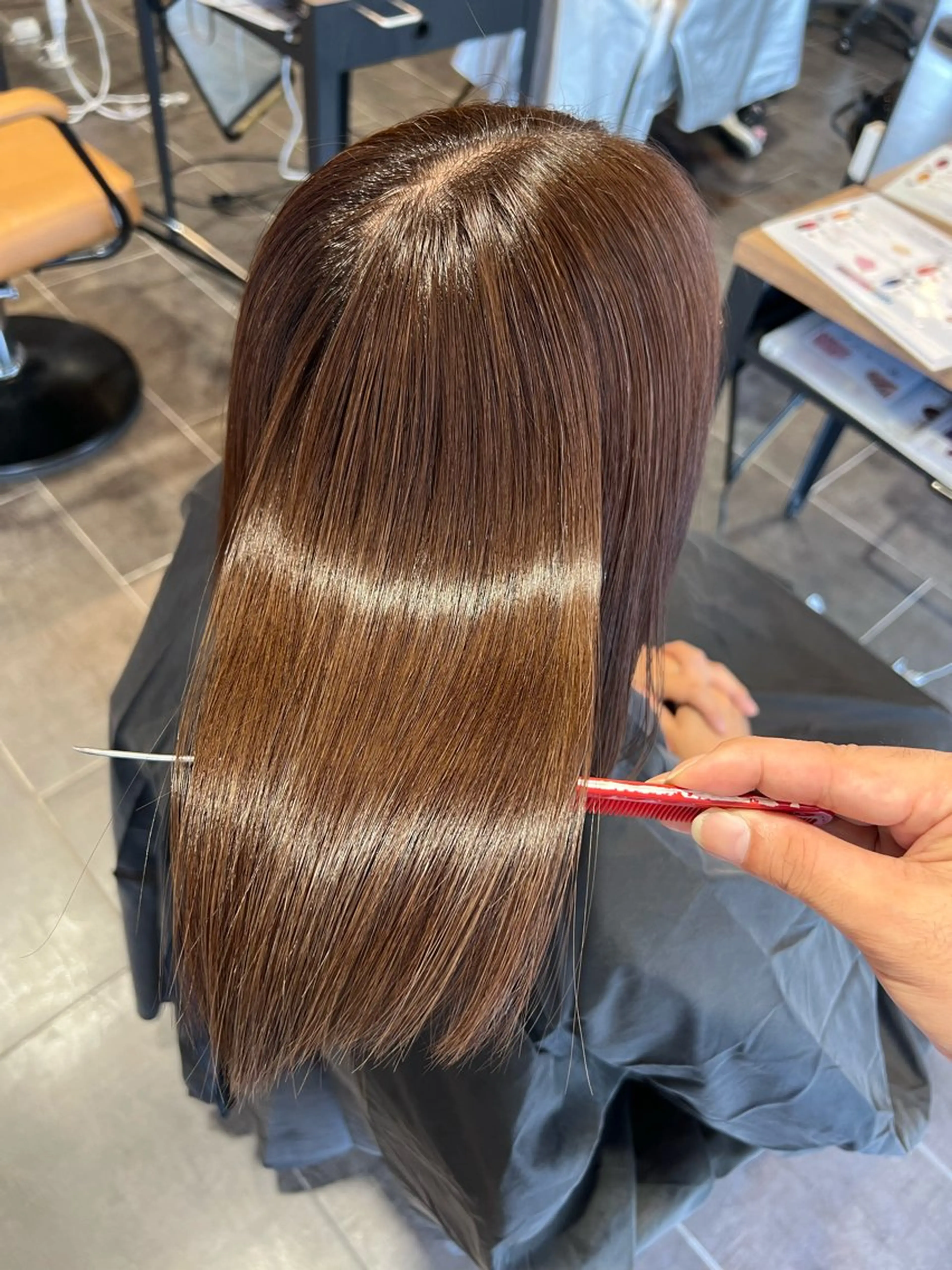 ロング 谷口 莉々葵のヘアスタイル