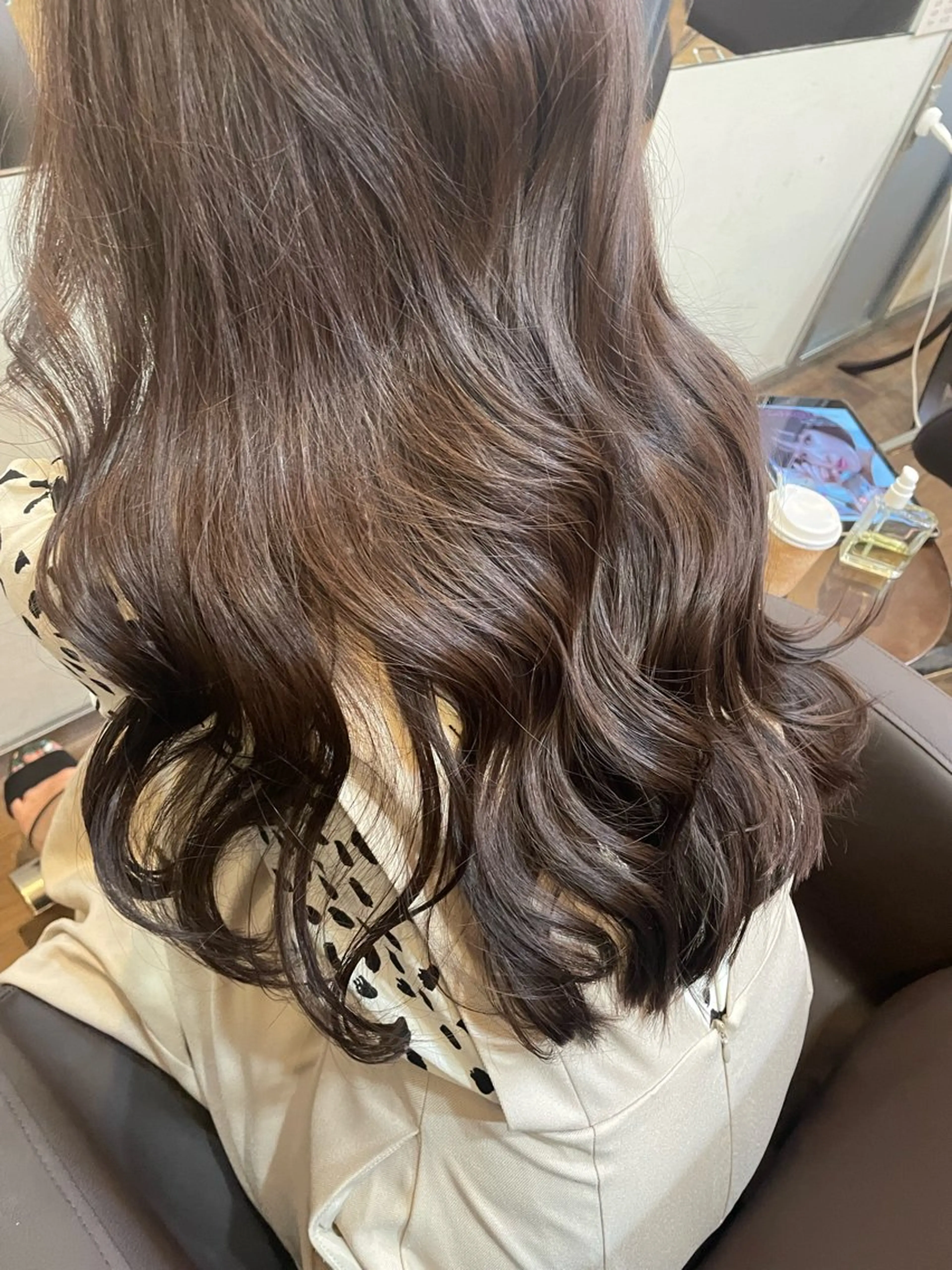 ロング カラー カット ヘアカラー トリートメント 透明感韓国ヘア♡ みつきのヘアスタイル