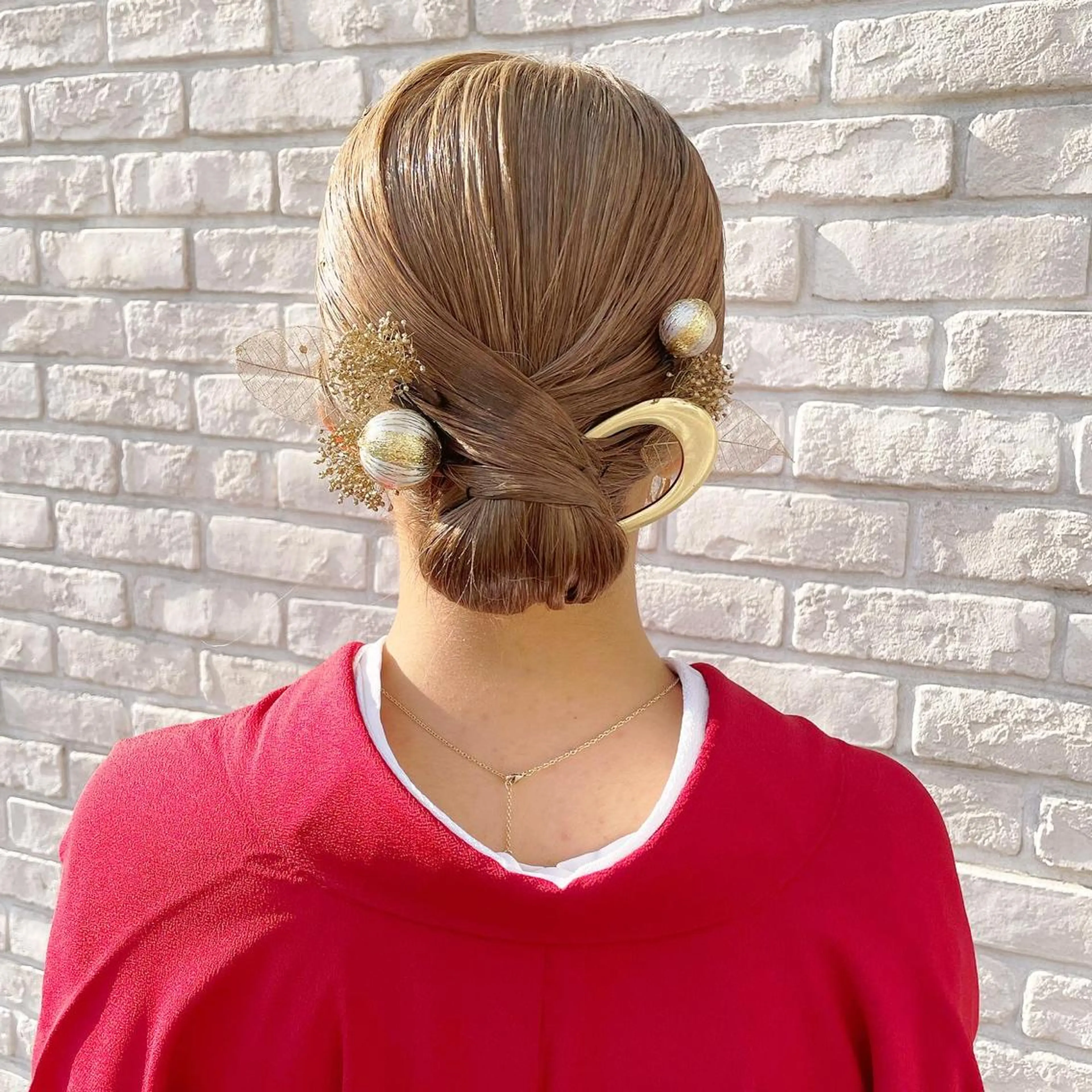 ミディアム ヘアアレンジ エクステ/ハイトーン 🐏☁️miminaのヘアスタイル