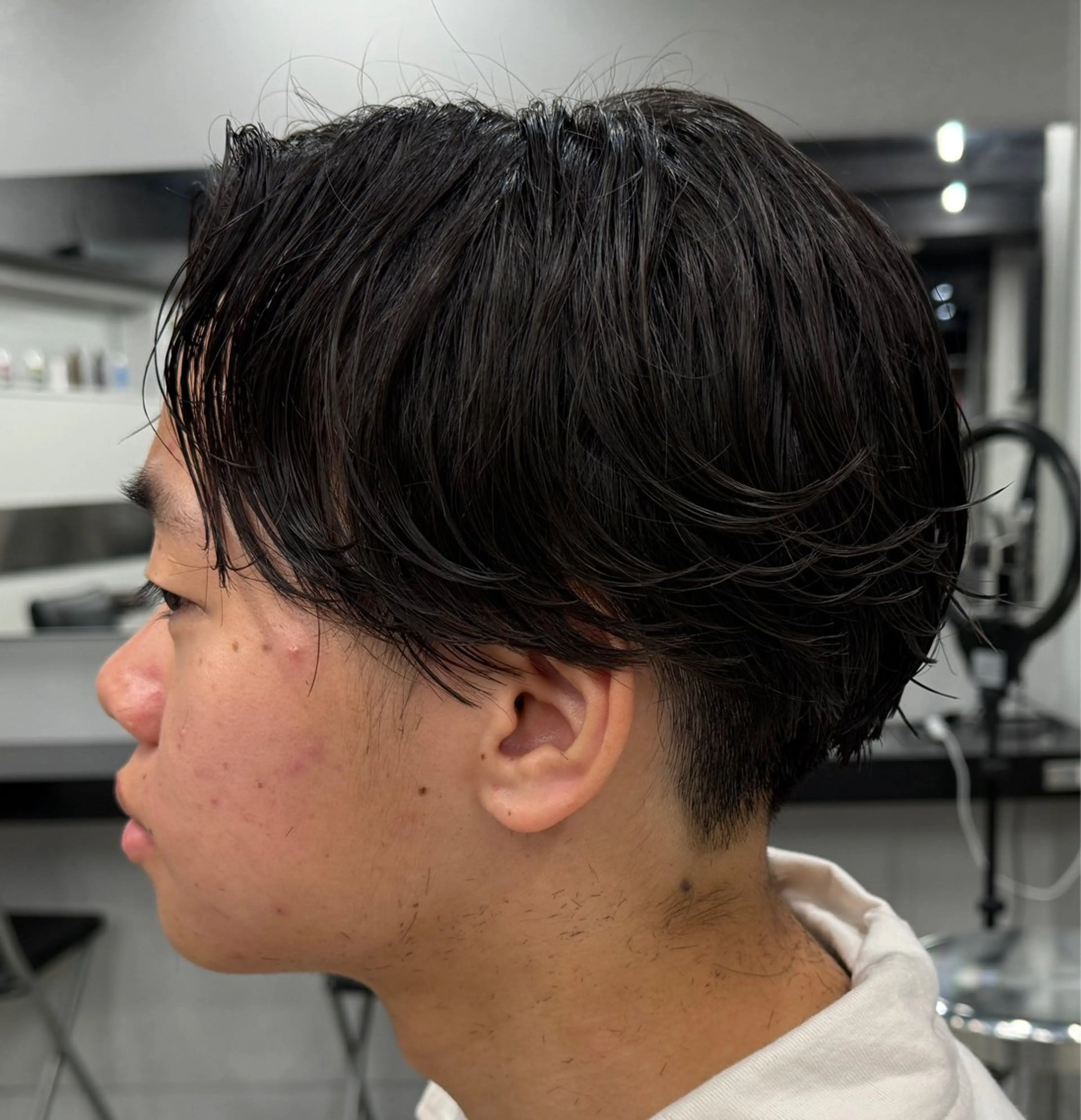 パーマ メンズ メンズパーマ ニュアンスパーマ パーマ RISE  綾瀬店所属・快斗🔥メンズパーマ 🔥モデル募集中🔥のヘアスタイル