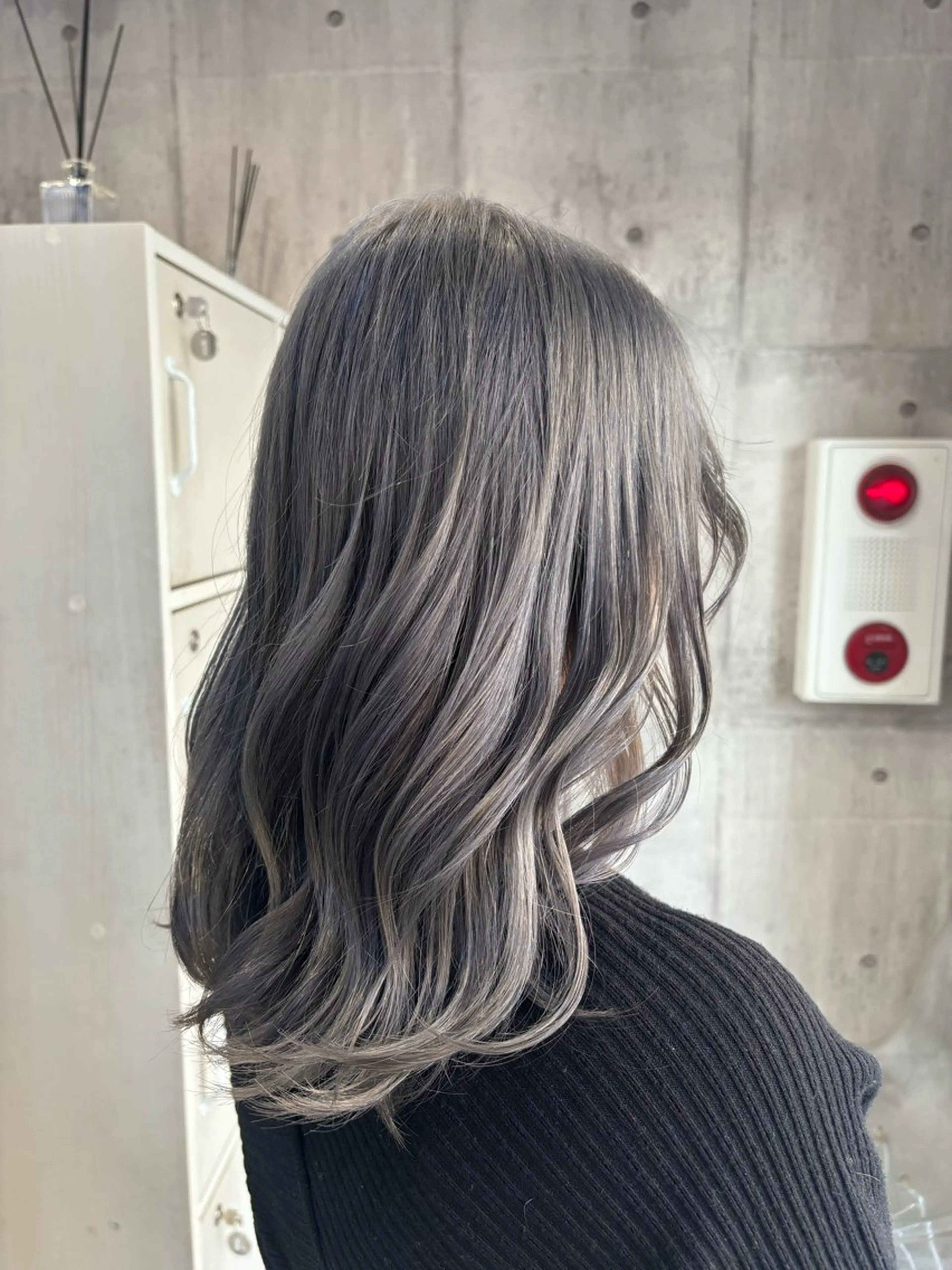セミロング ヘアカラー ボブ/ブリーチなし艶 カラー🫧sHOMaのヘアスタイル