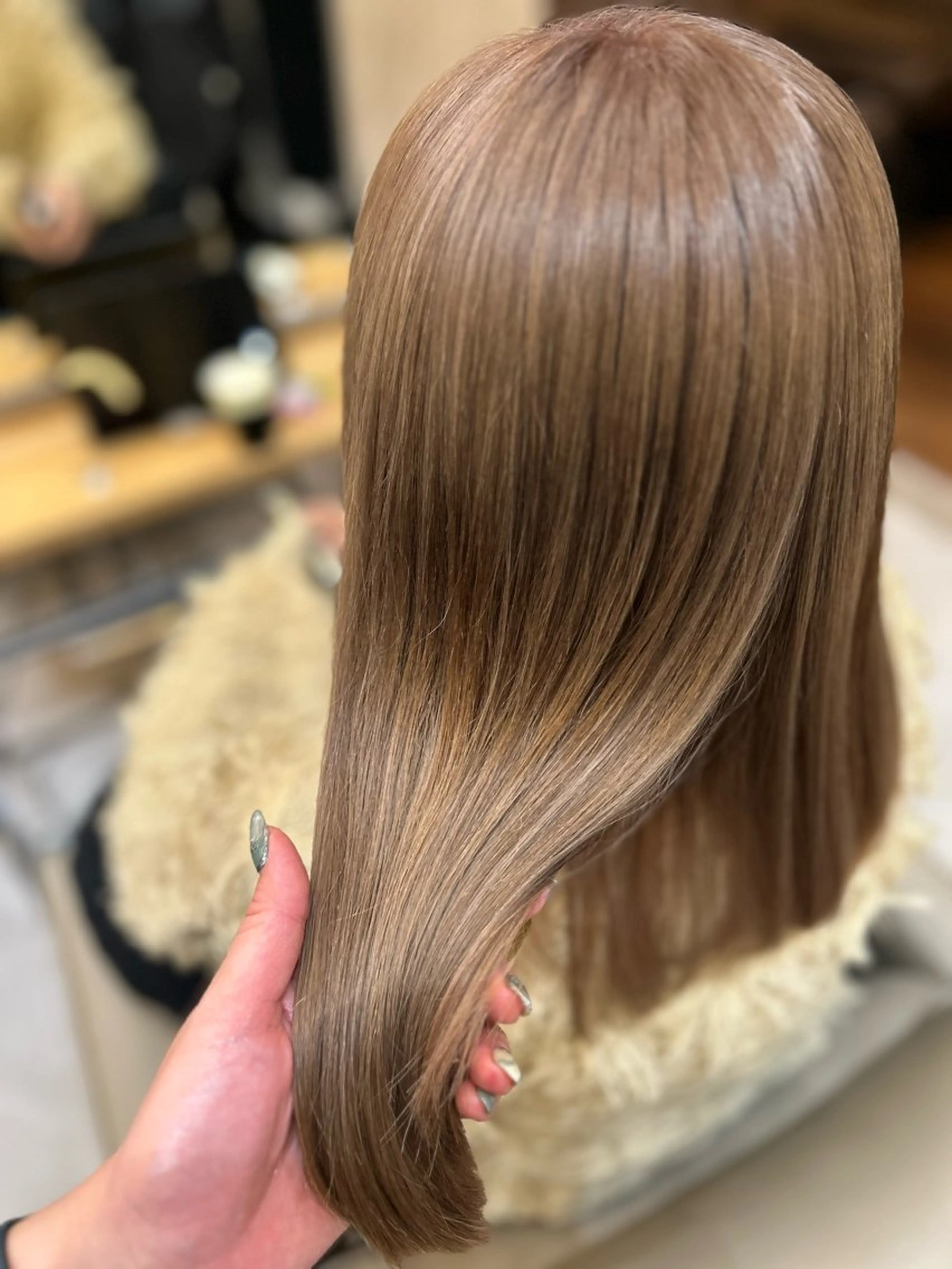 ミディアム 🫧浅尾優佳 /髪質改善/新宿🫧のヘアスタイル