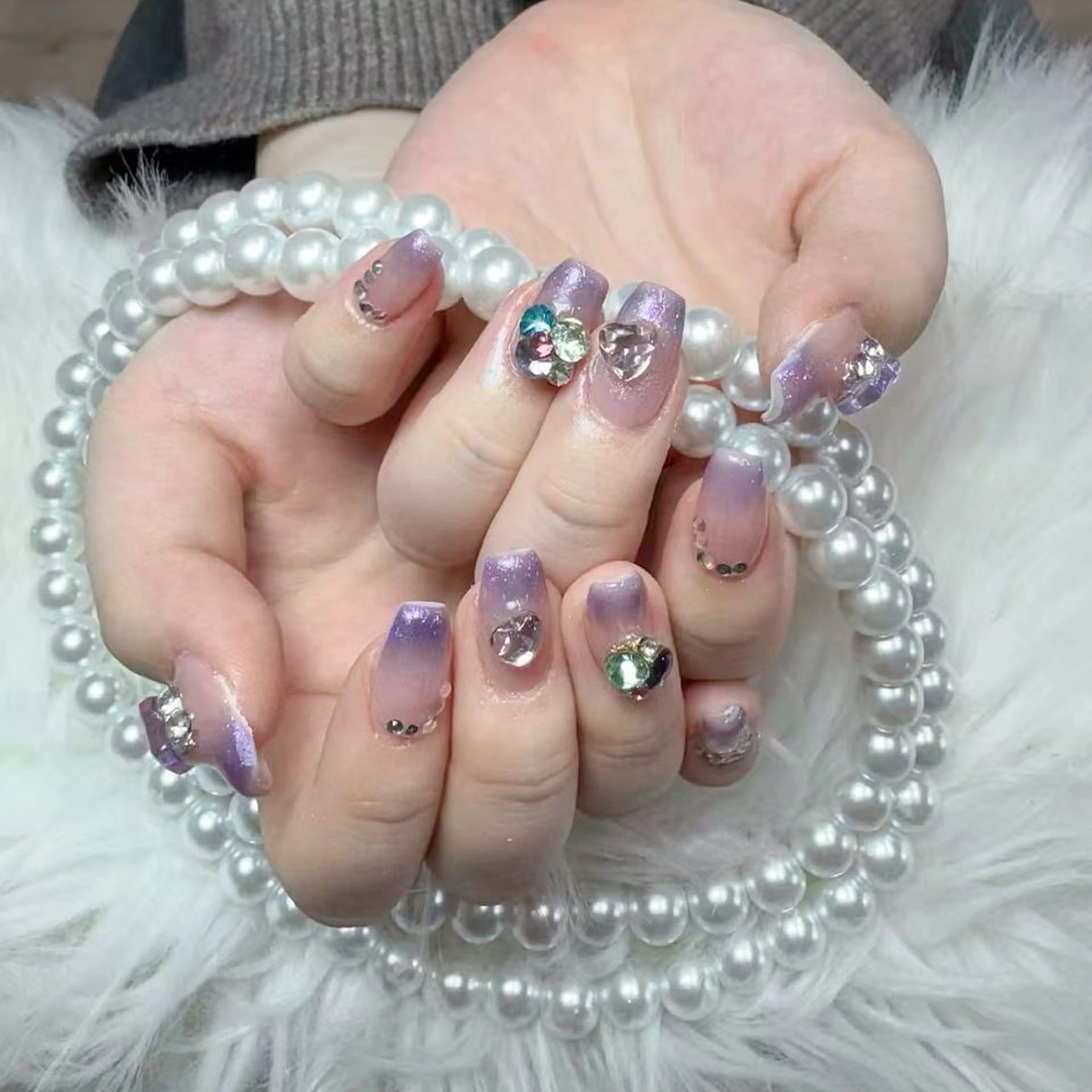 ネイル ハンドネイル 🧸yuki🍯 パラジェル取扱店🐝のネイルデザイン