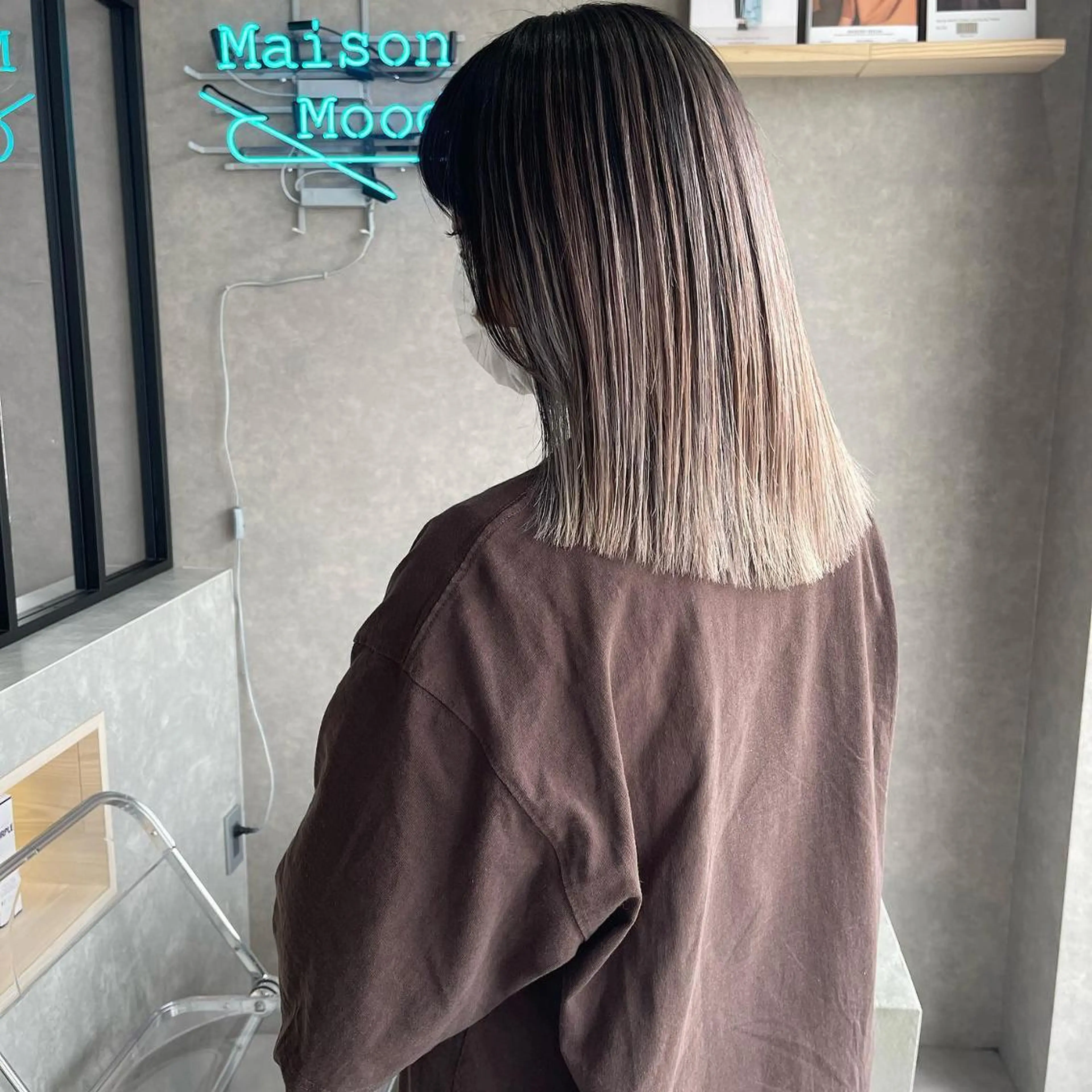 ミディアム 一ノ瀬 暁のヘアスタイル