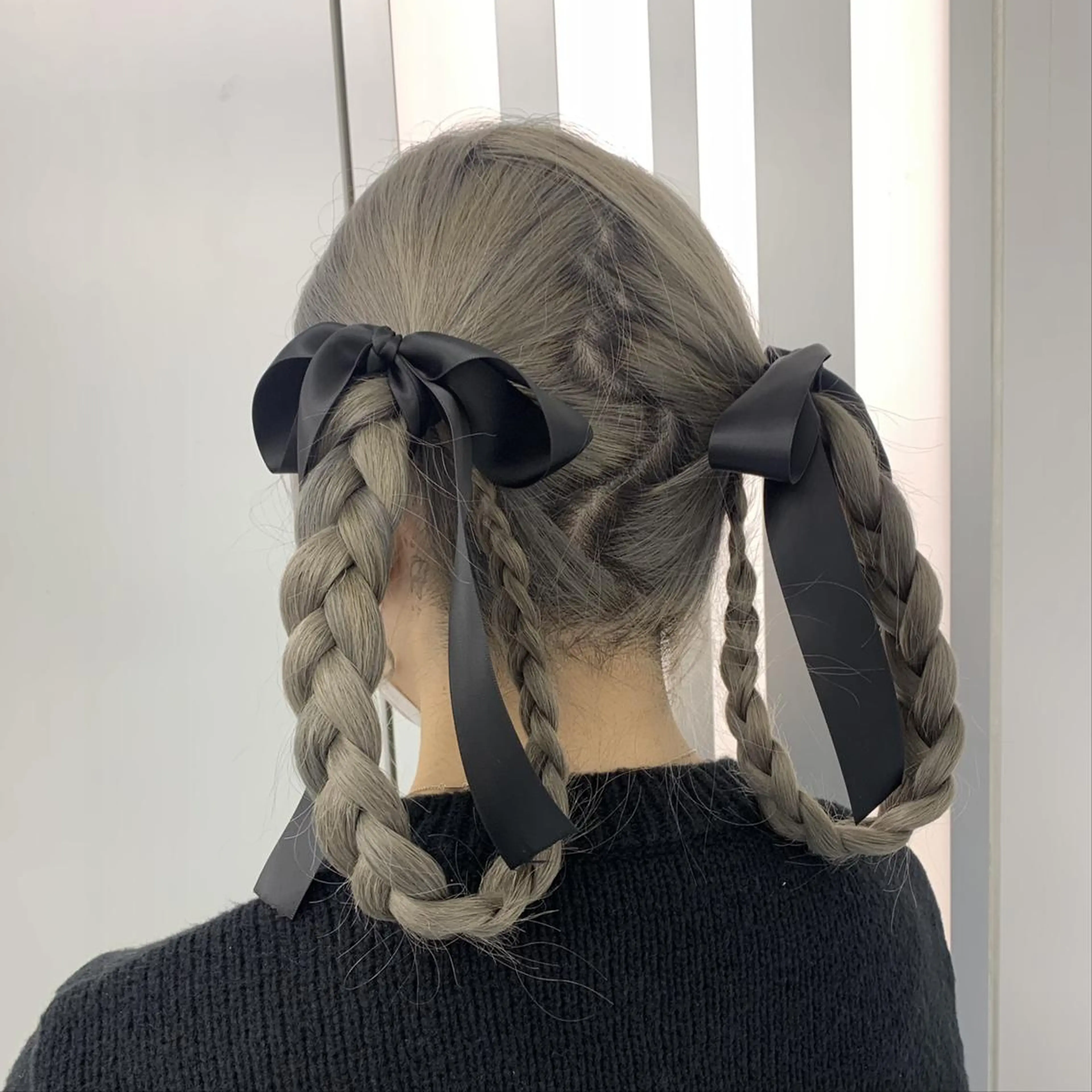 ミディアム ヘアセット ❄️透明感カラー❄️ メンズ✂️TOWAのヘアスタイル