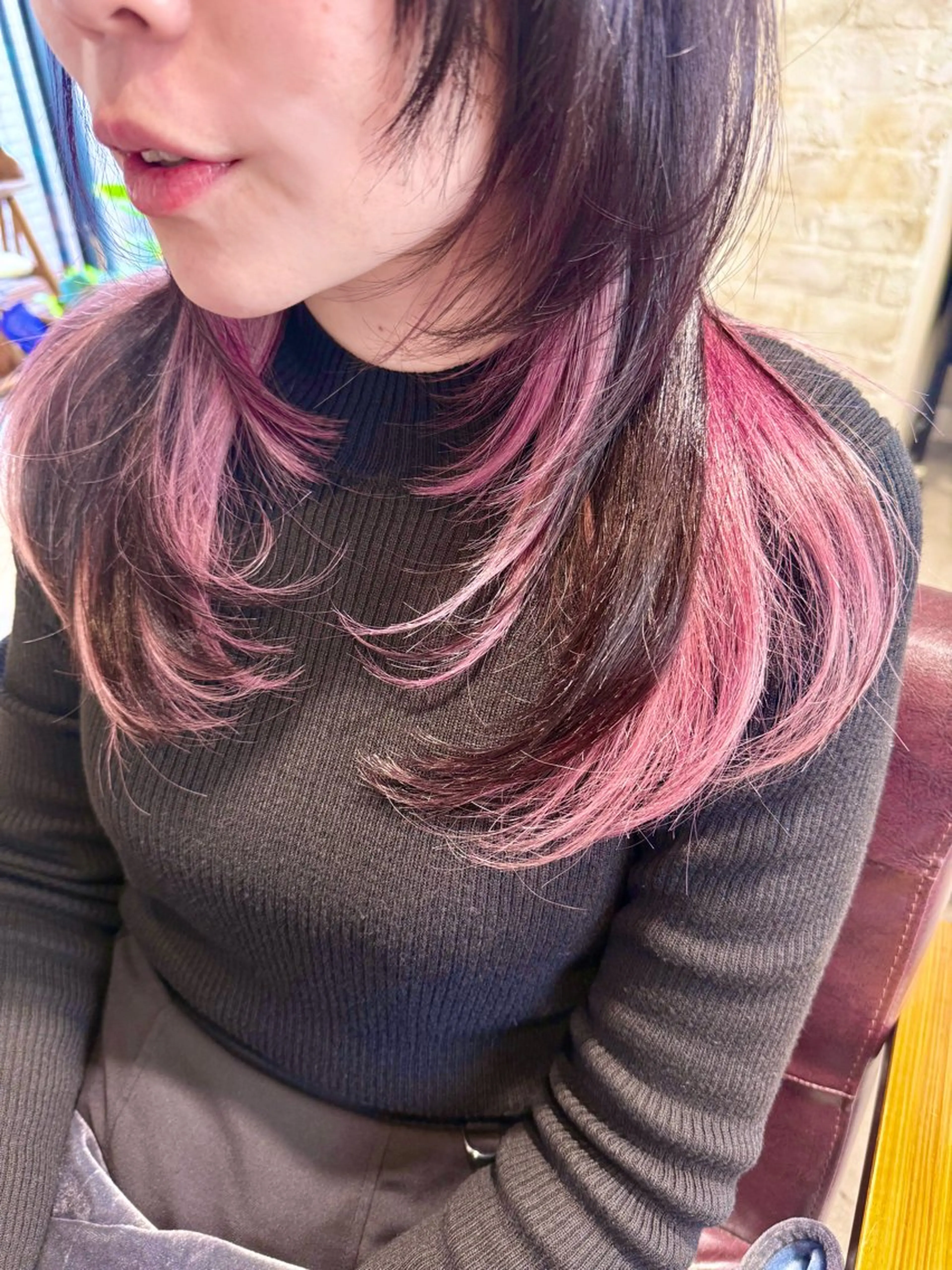 セミロング カラー Calenda/ パーソナル美髪サロンのヘアスタイル