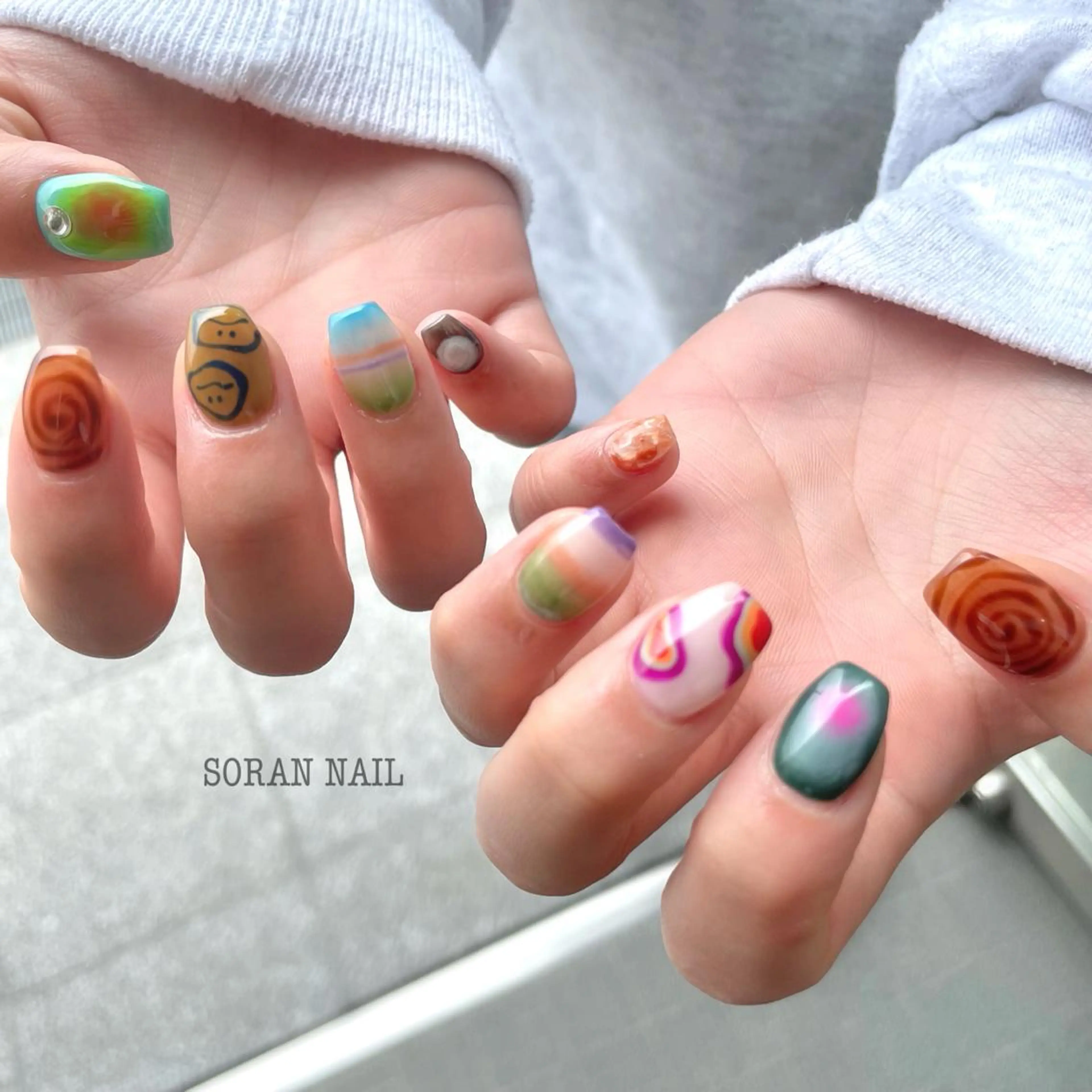 ネイル ハンドネイル soran nailのネイルデザイン