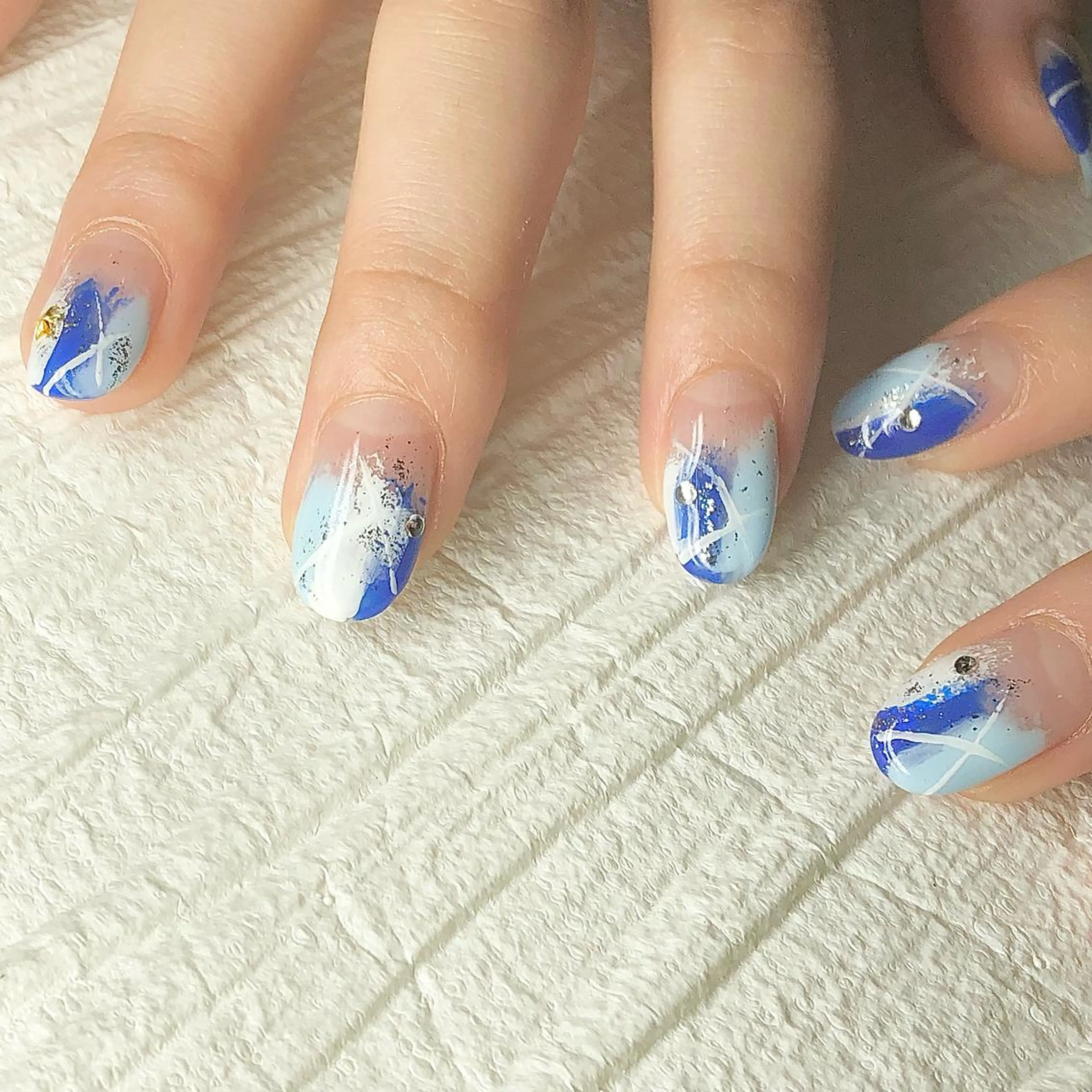 ショート ネイル 🦋Kiyomi. 🦋のネイルデザイン