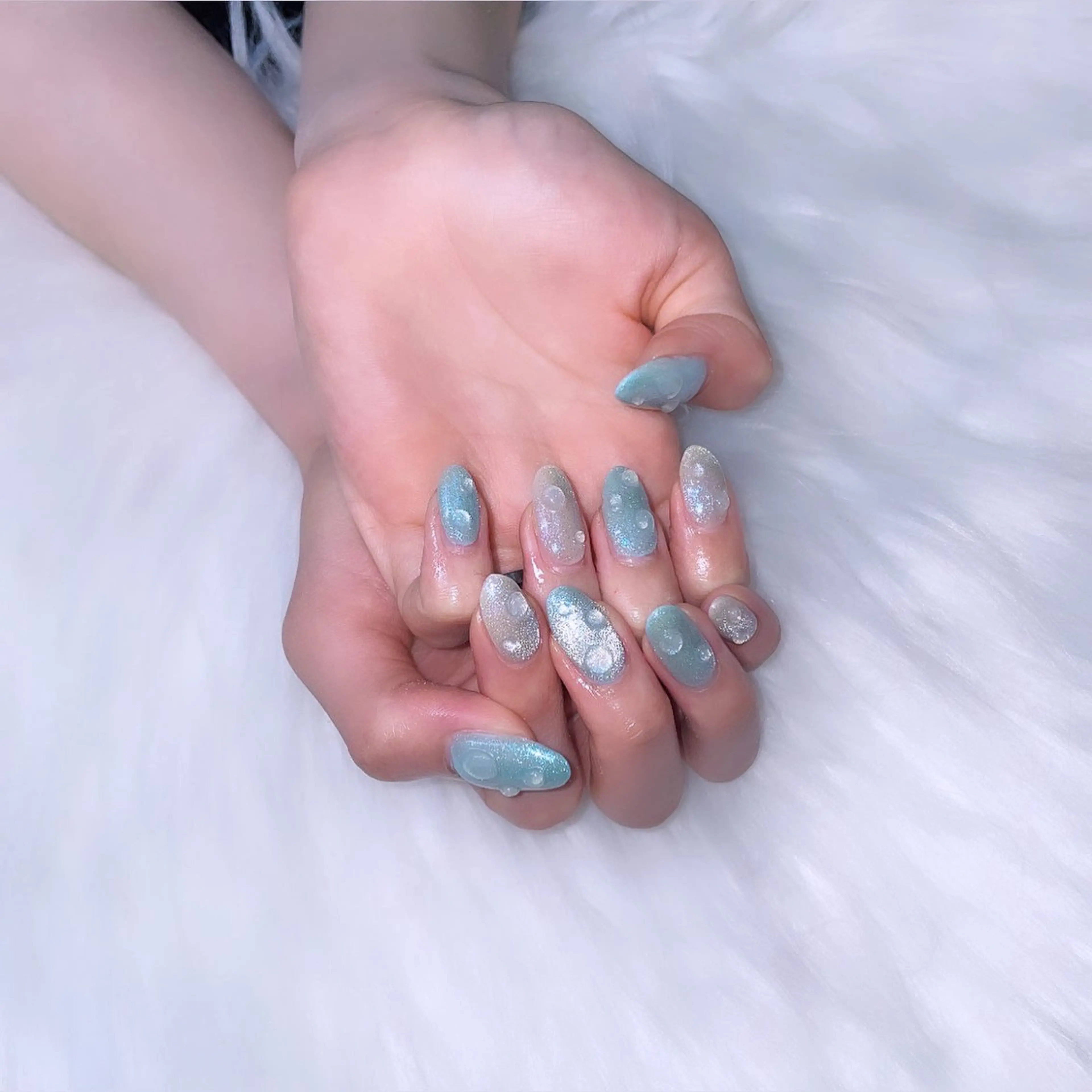 ネイル ハンドネイル chiyori天王寺 🎀韓国風束感まつげのマツエク・マツパデザイン