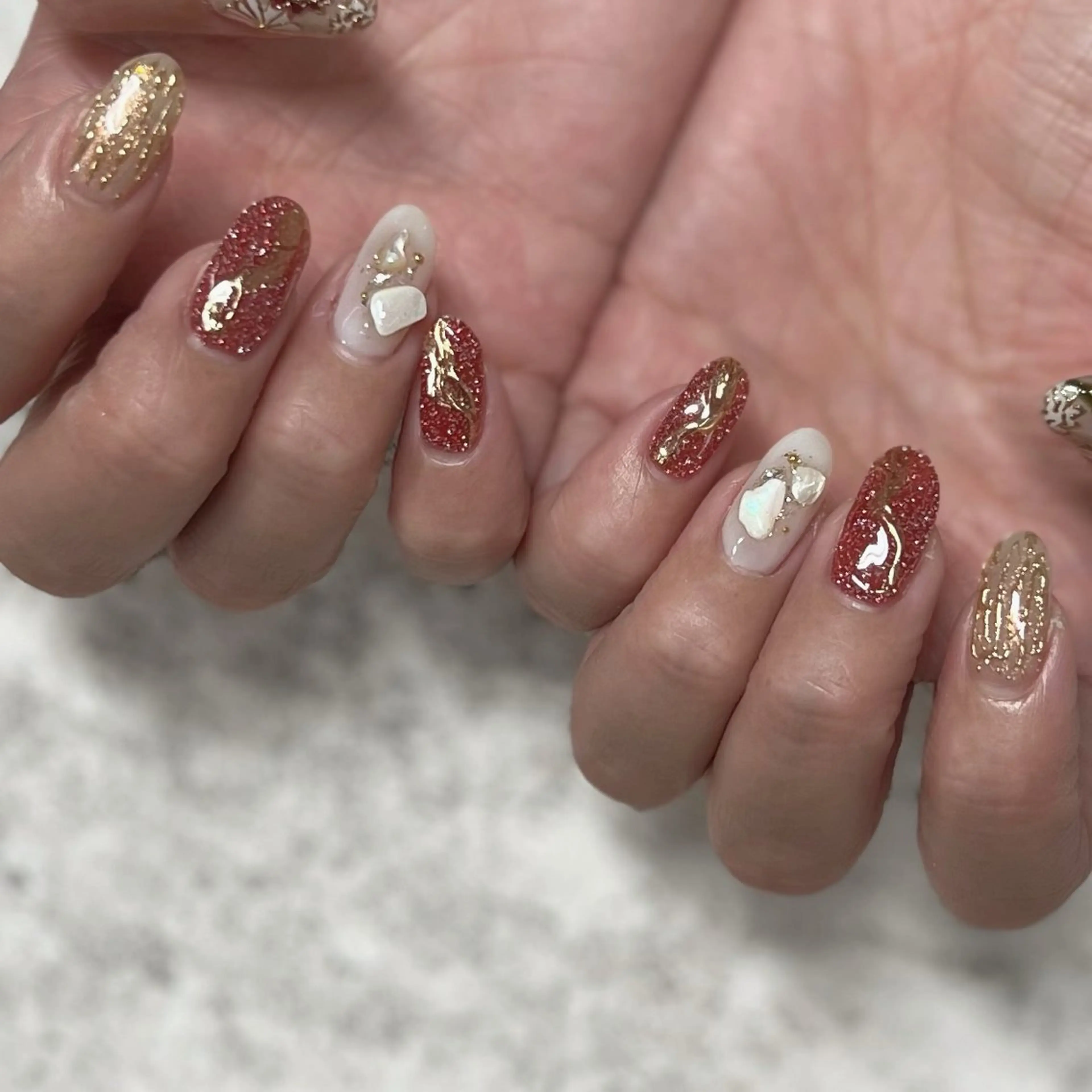 ネイル Lelian稲荷口 山田将也のネイルデザイン