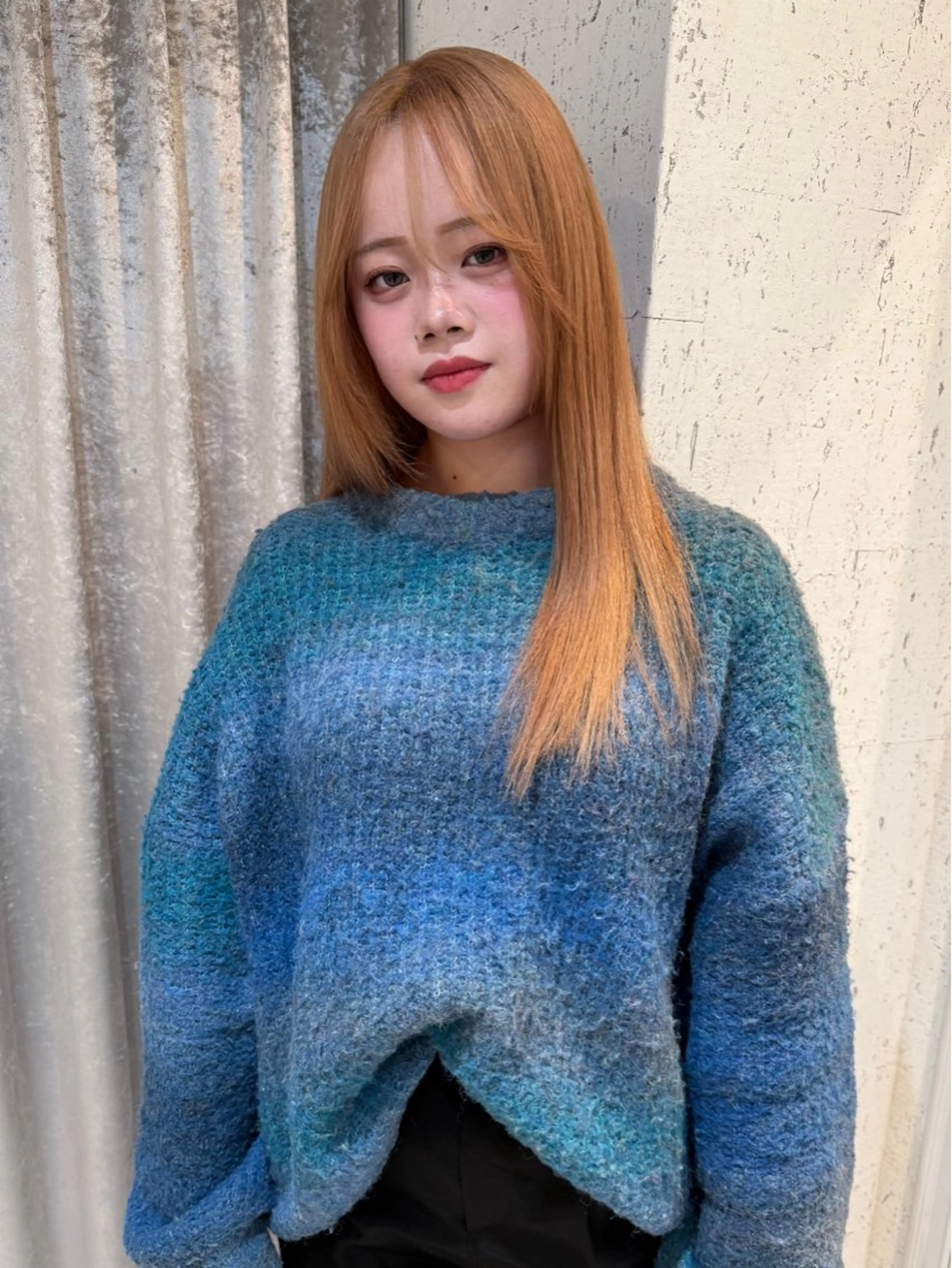 セミロング カラー カット ヘアカラー トリートメント mai / linoah˚✧のヘアスタイル