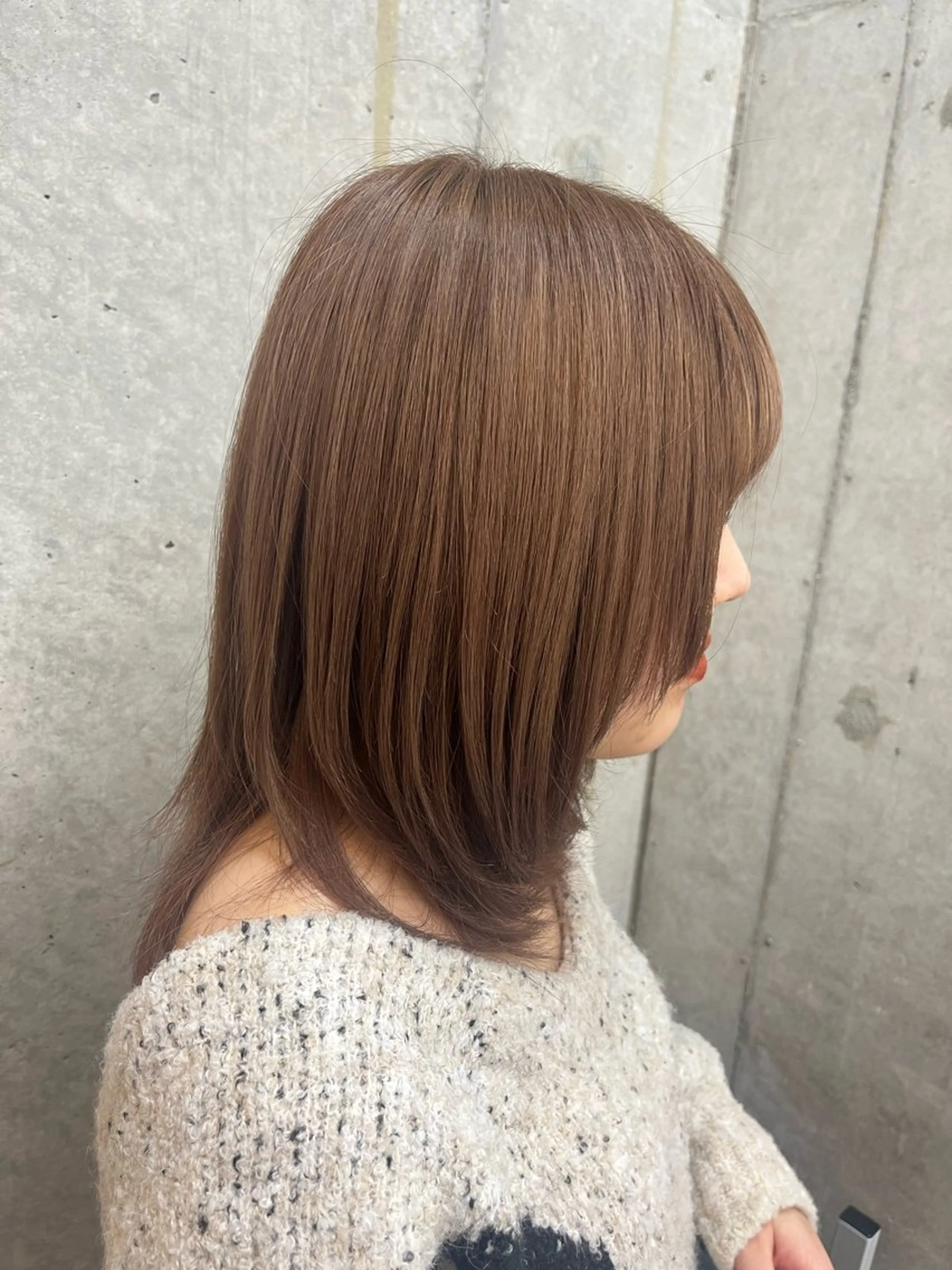 ミディアム 城山 拓実のヘアスタイル