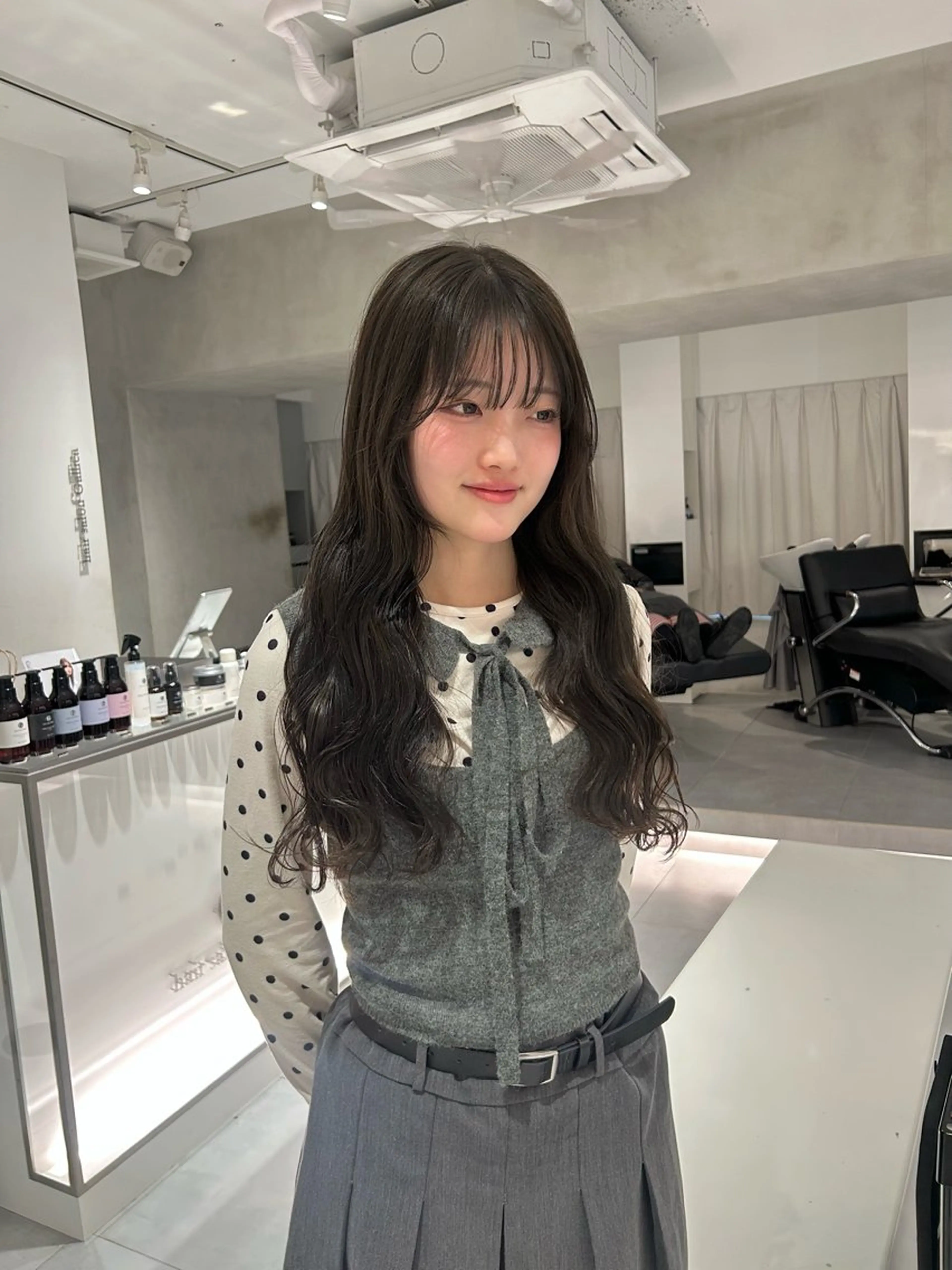 ロング カラー カット ヘアカラー トリートメント 🧚つやさらhair 🧚manakaのヘアスタイル