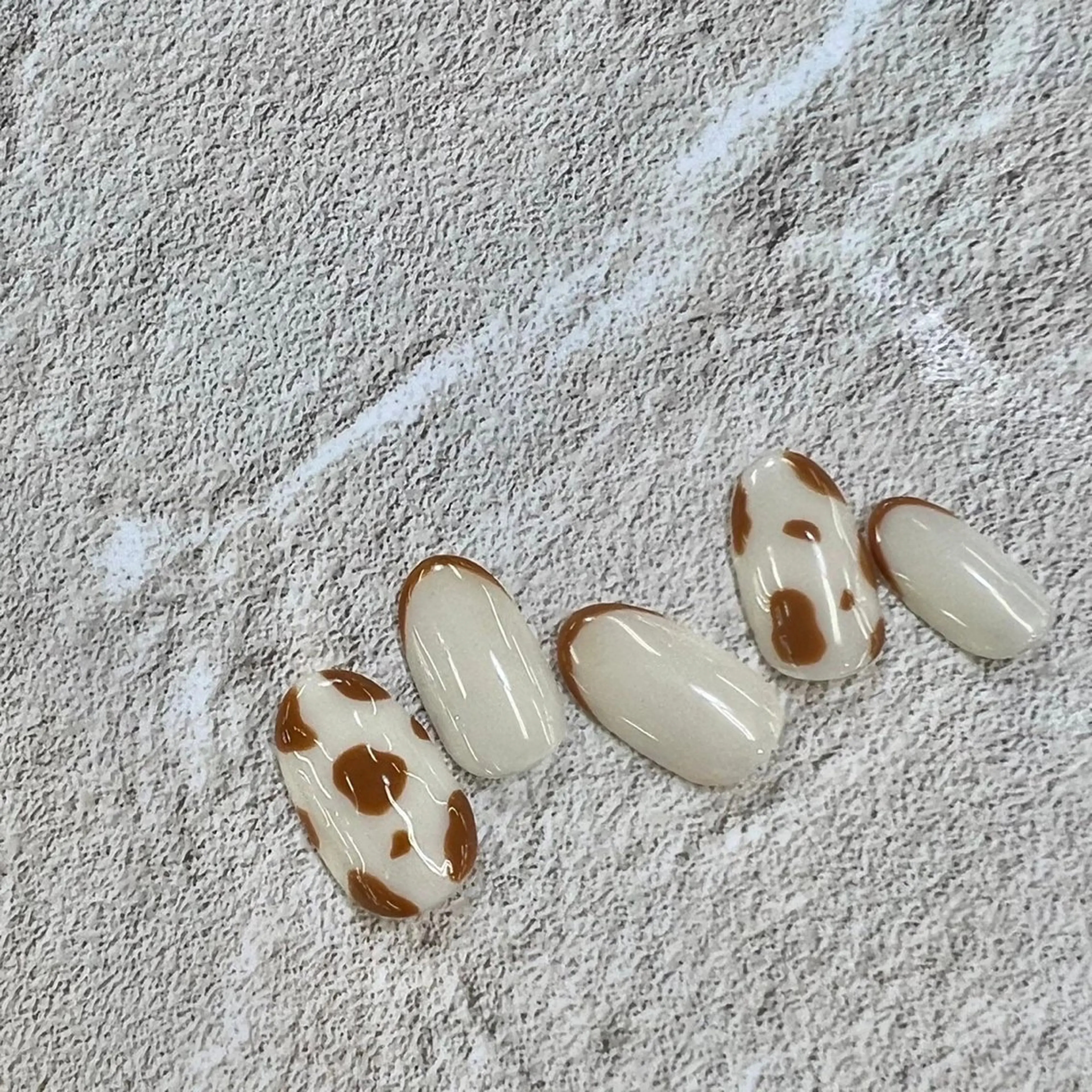 ネイル アートネイル ネイルチップ ⭐︎休業中の練習⭐︎ JNA認定講師髙橋のネイルデザイン