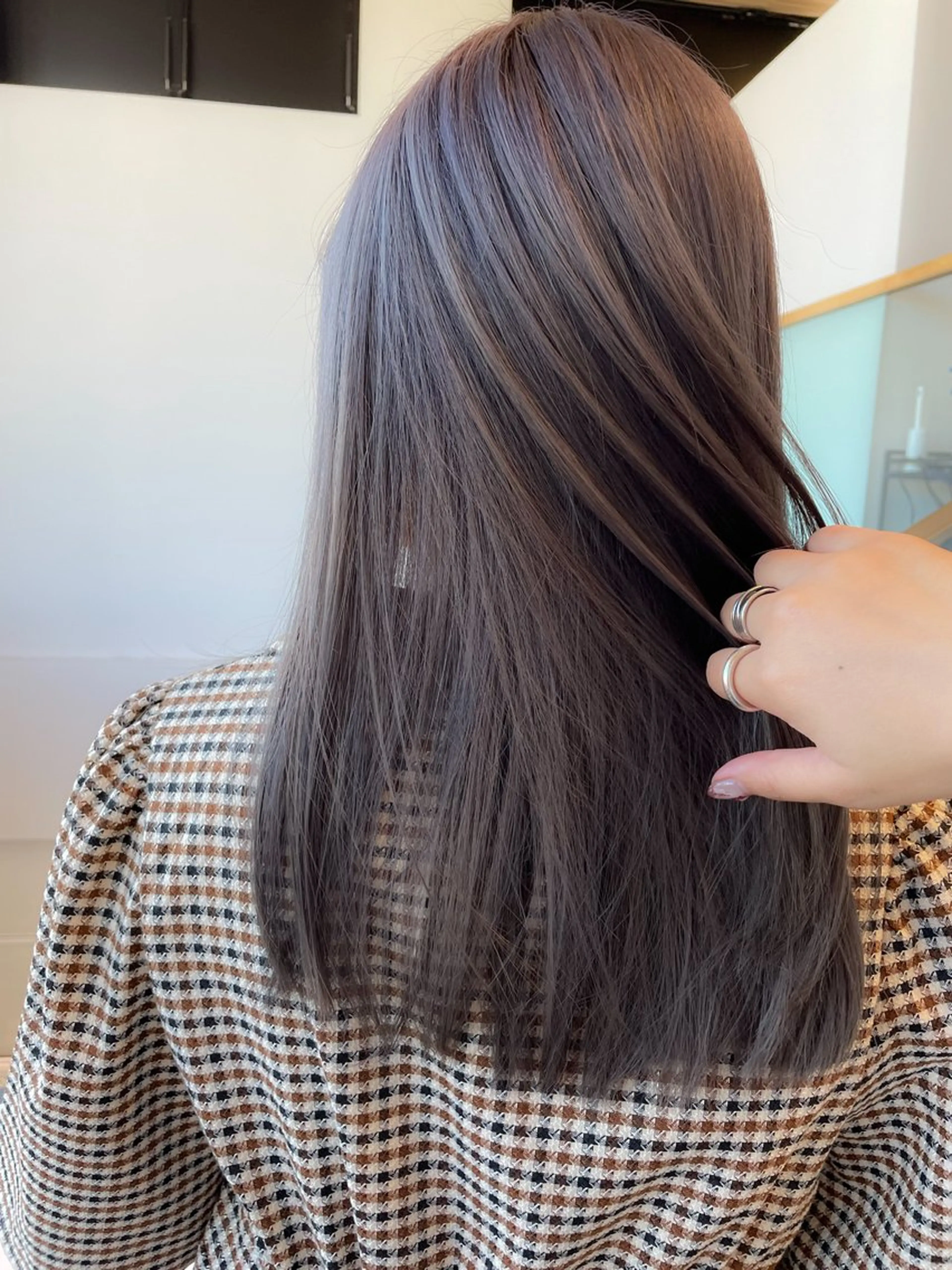 ミディアム カラー ヘアアレンジ ミニボブ/ブリーチ 🌈MISATOのヘアスタイル