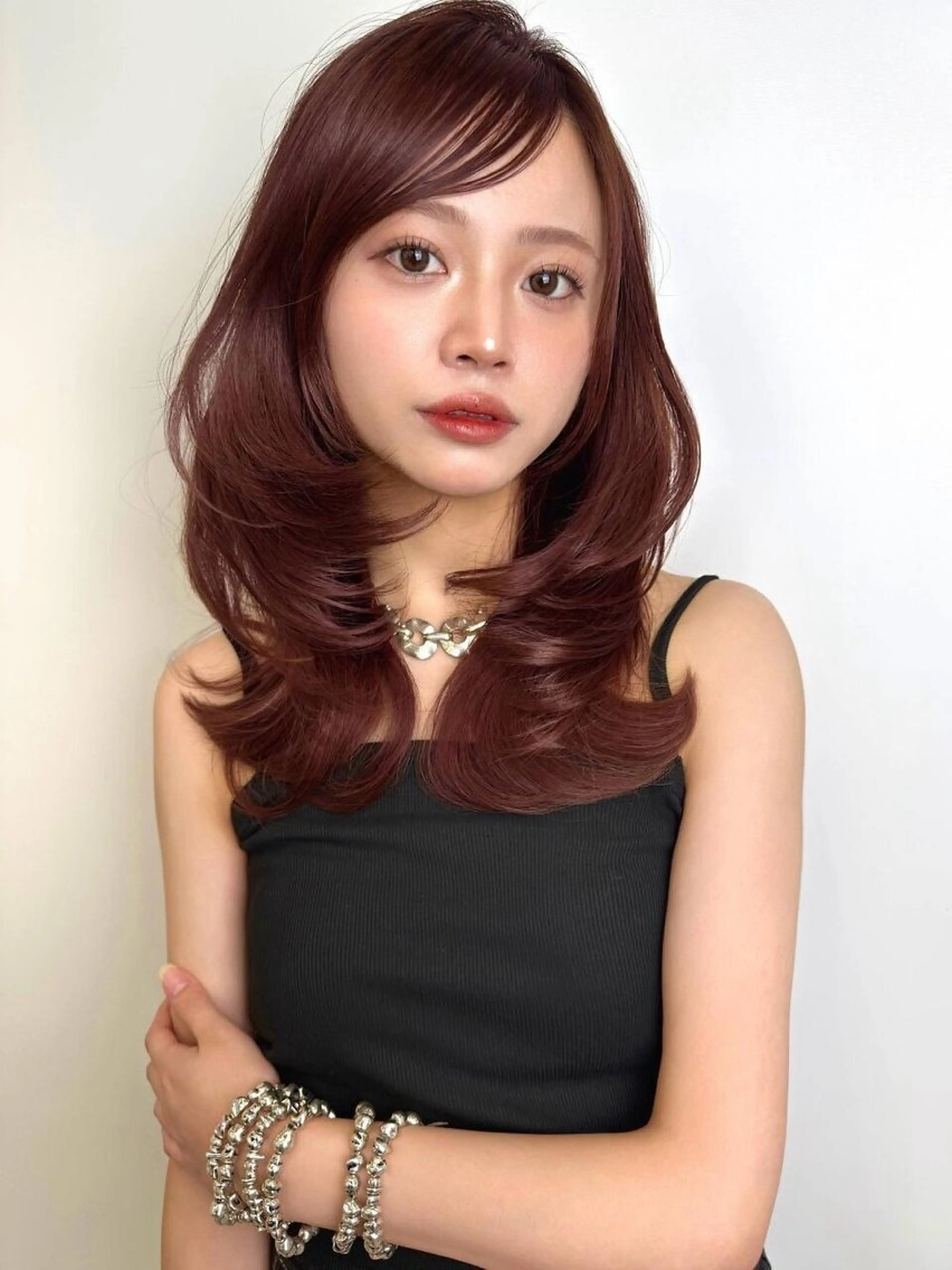 🍫モデル限定価格🍫ロングカット+ワンカラー🎨※2センチ以上のカット必須の写真