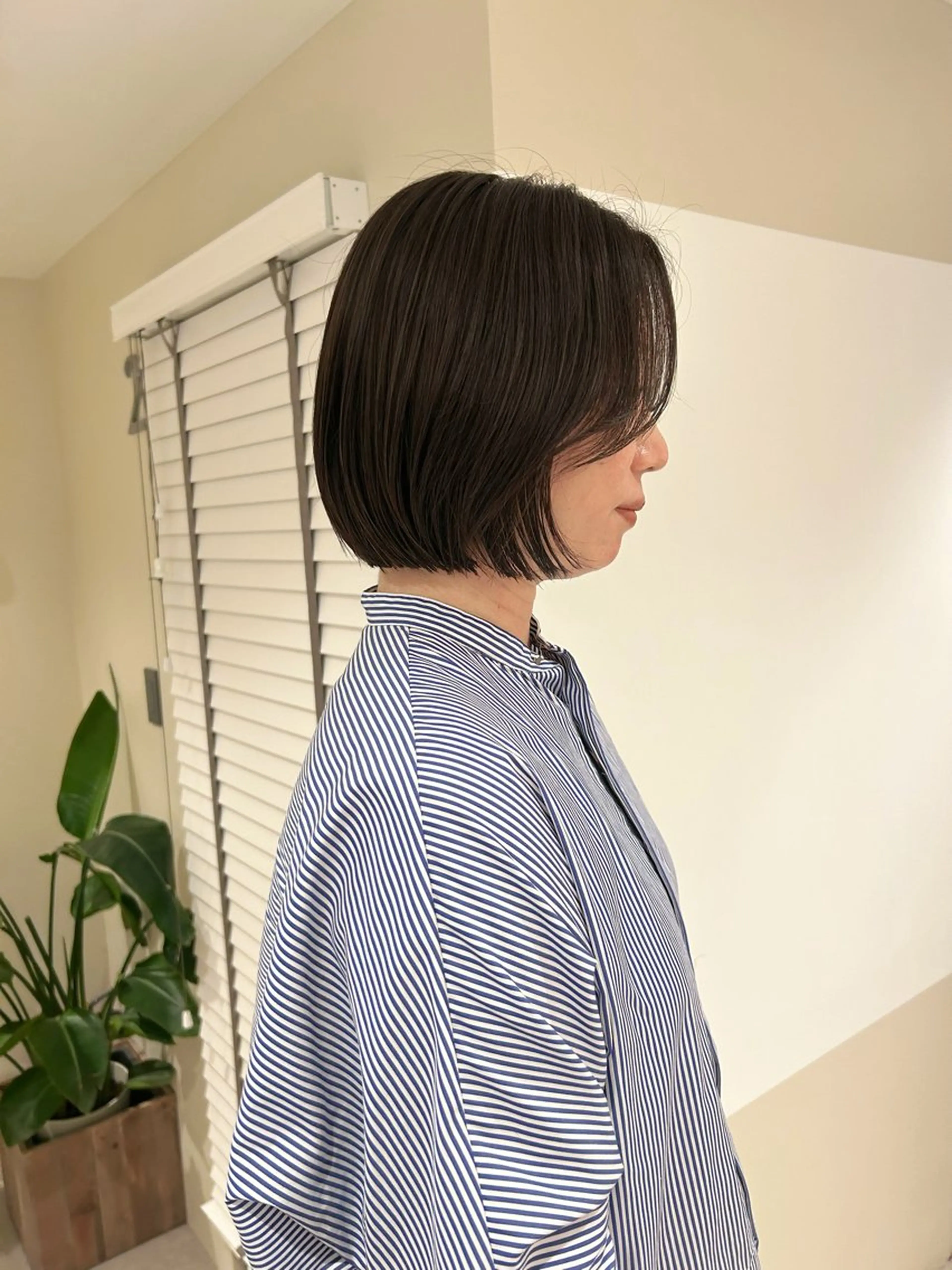 ミディアム カット ヘアカラー トリートメント Bonheur銀座 /runaのヘアスタイル