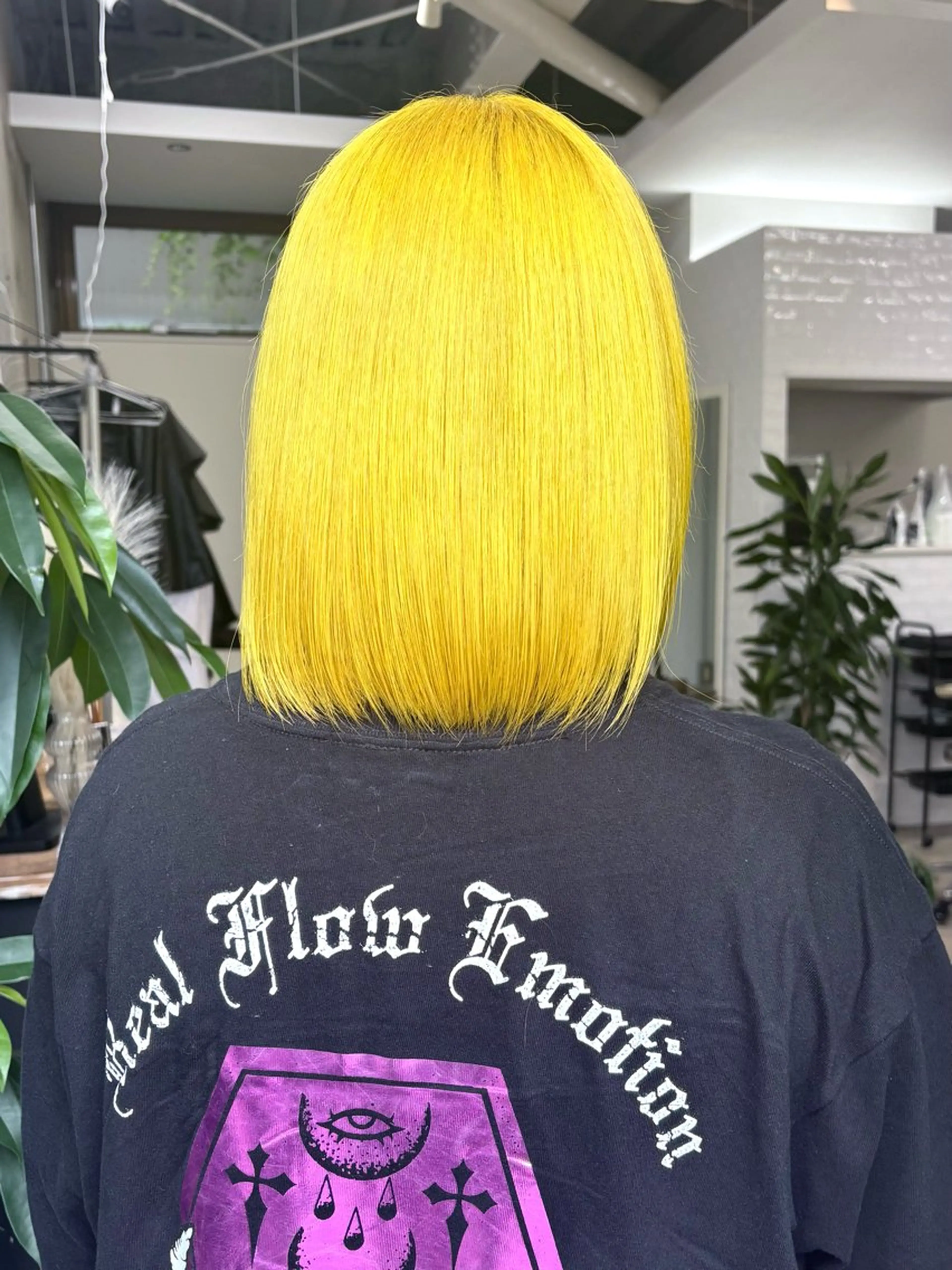 ミディアム カラー イエローカラー ハイトーンカラー/ miyuuのヘアスタイル