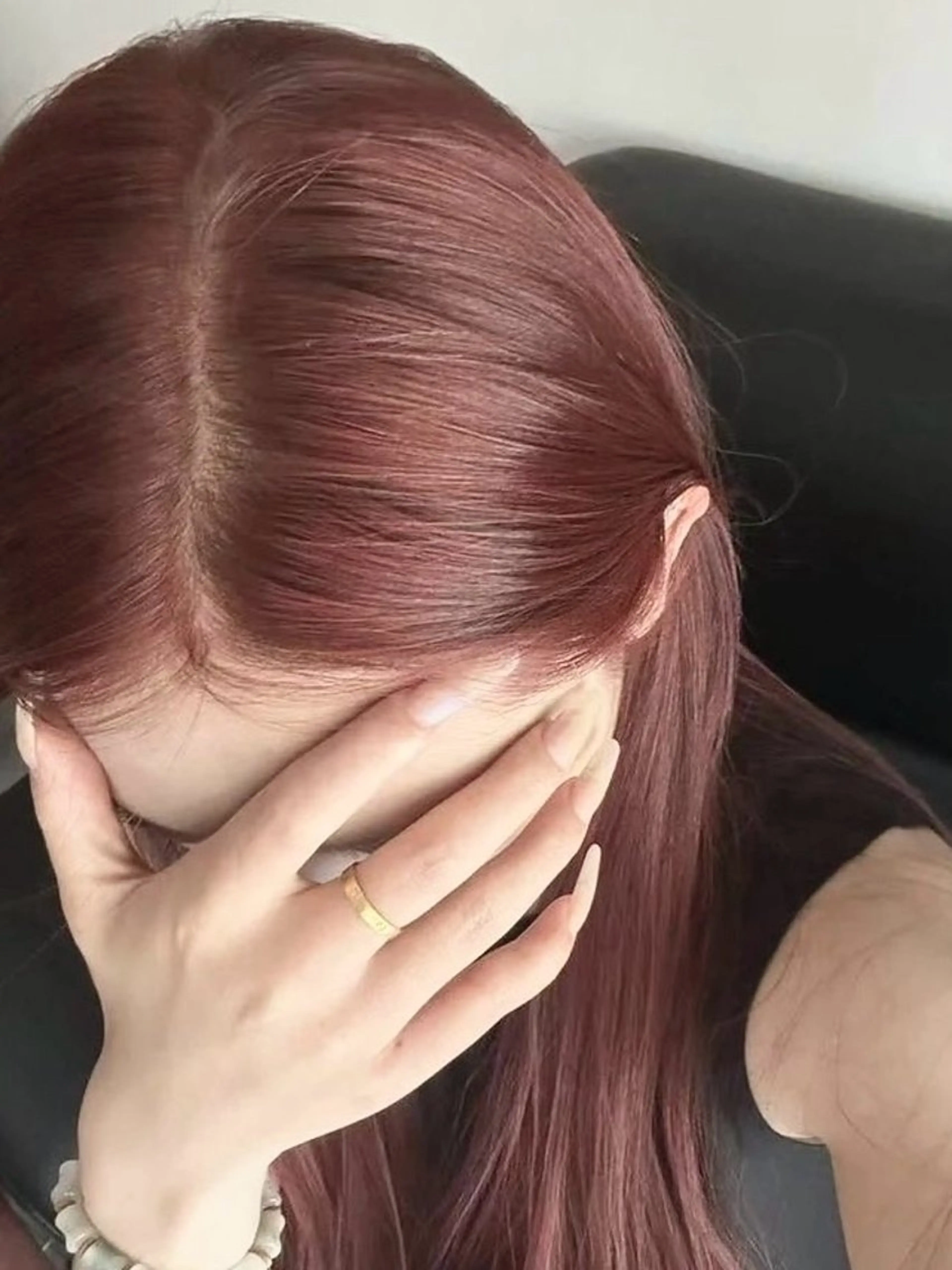 セミロング カラー 艶モテ・韓国スタイル 🤍りんのヘアスタイル