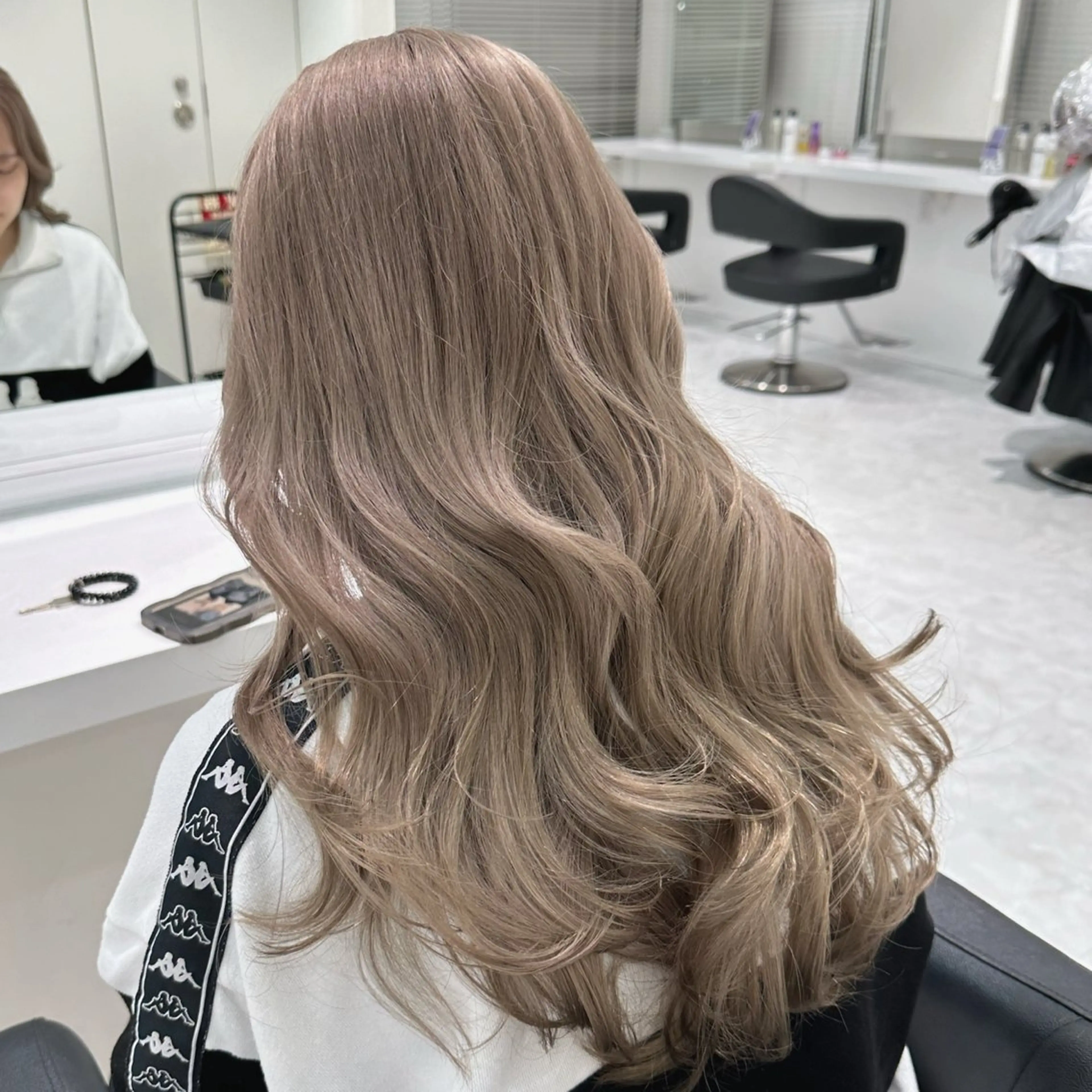 セミロング カラー 🌿透明感赤み消し Keishin🌿のヘアスタイル