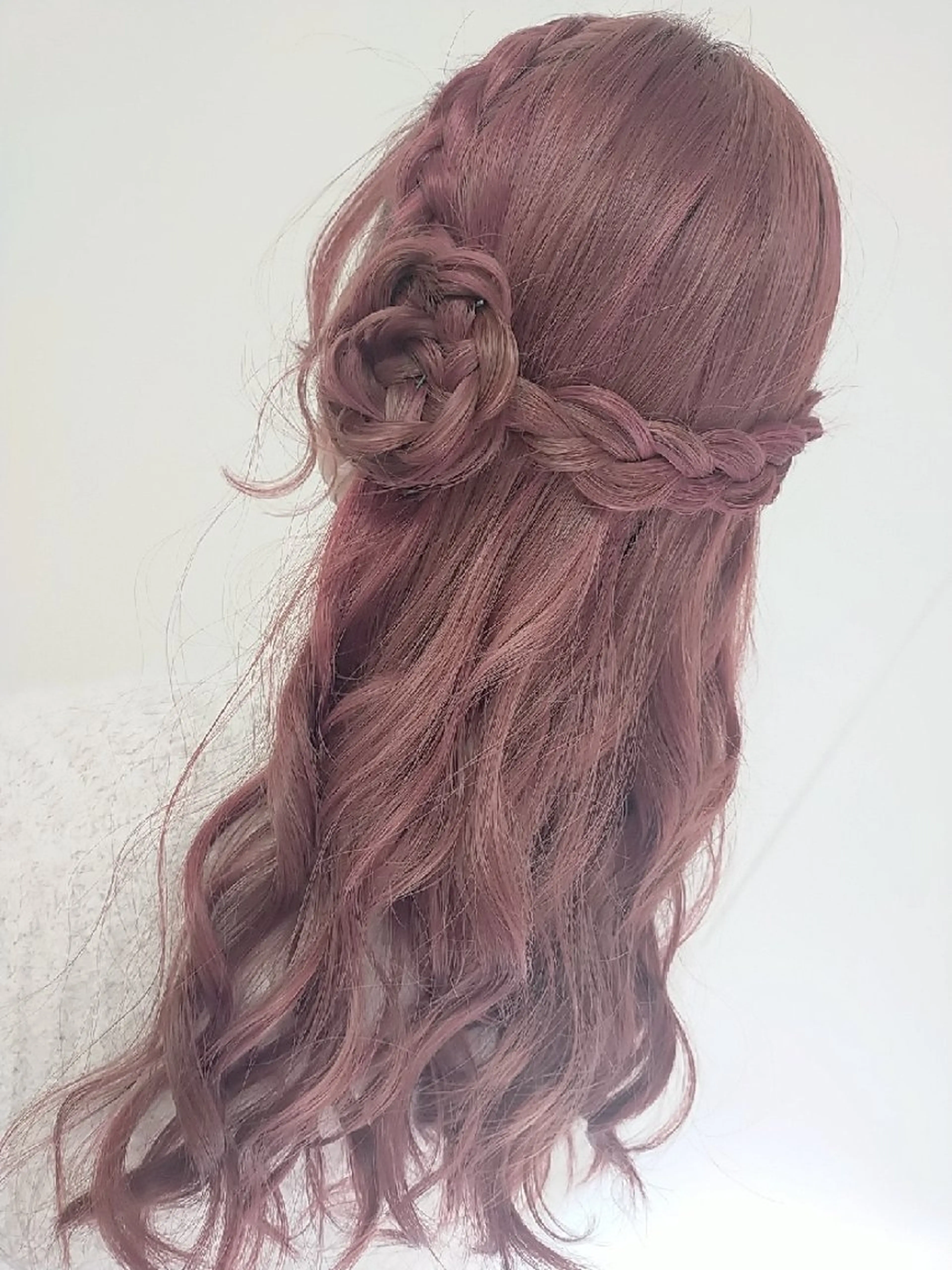 ヘアアレンジ ロング ヘアセット SiLO 🎀 𝕂𝕒𝕟𝕟𝕒のヘアスタイル
