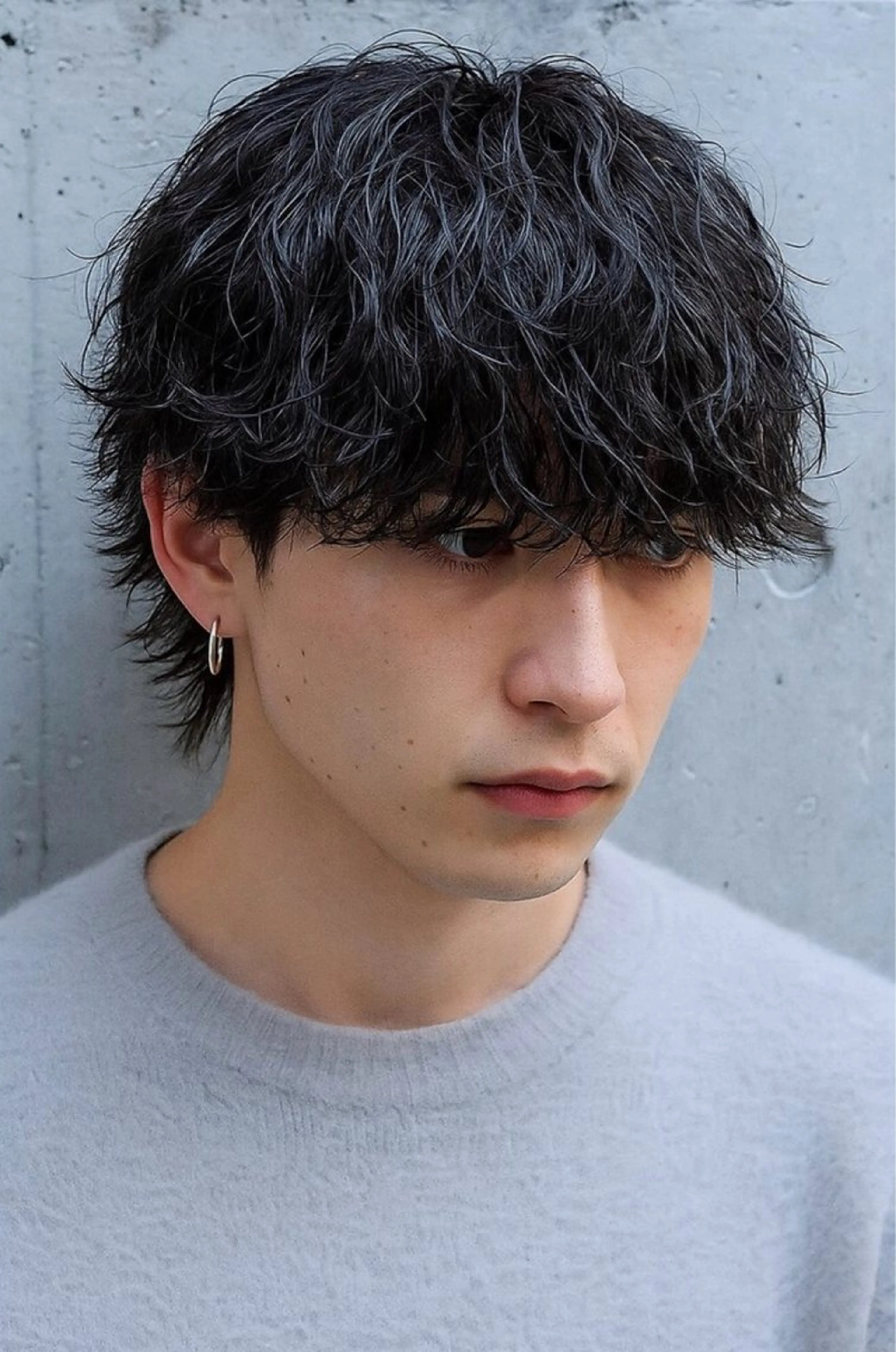 ショート メンズ カット パーマ Miura Kaitoのヘアスタイル
