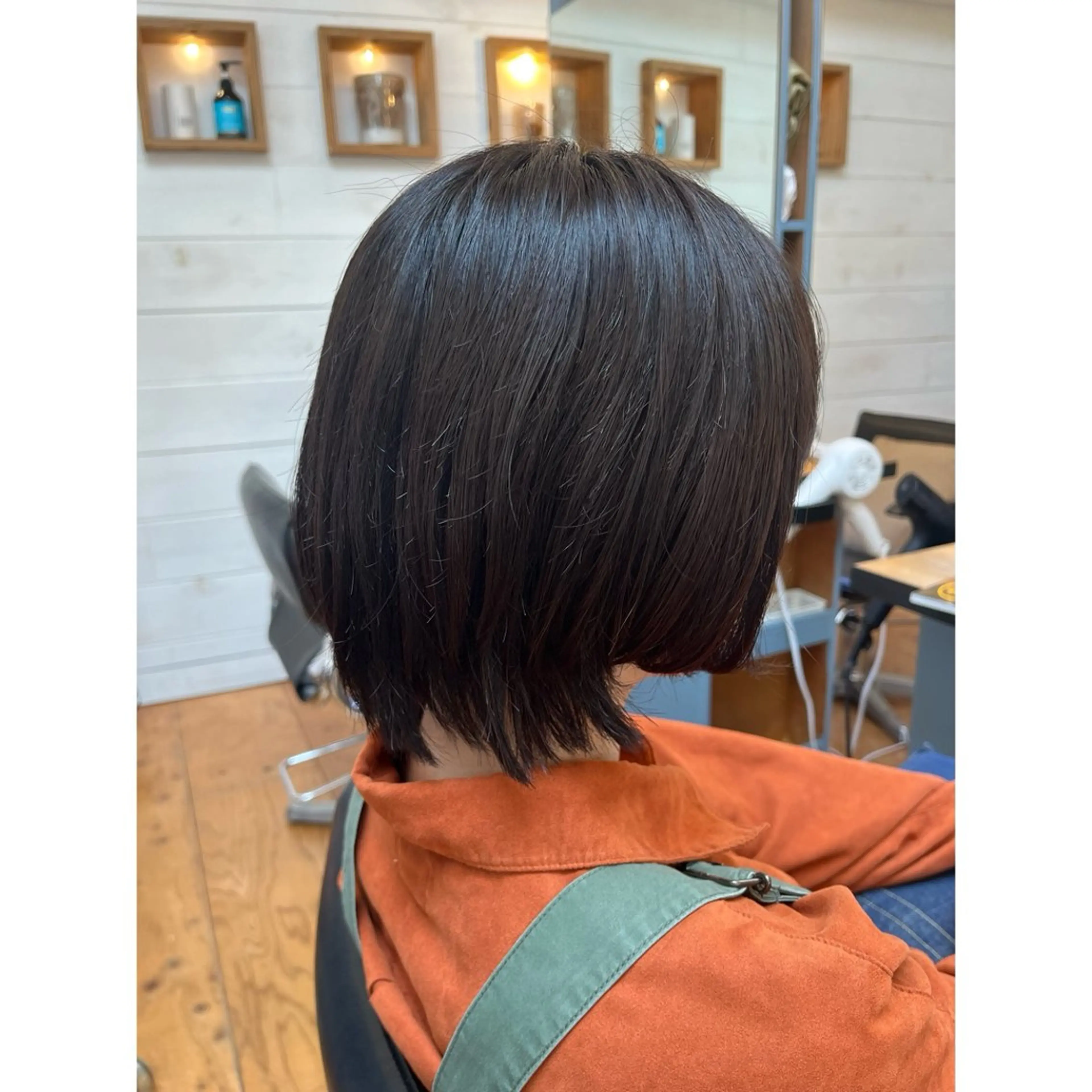 ショート ショートヘア ウルフカット カット ヘアカラー トリートメント Lagom なかだのヘアスタイル