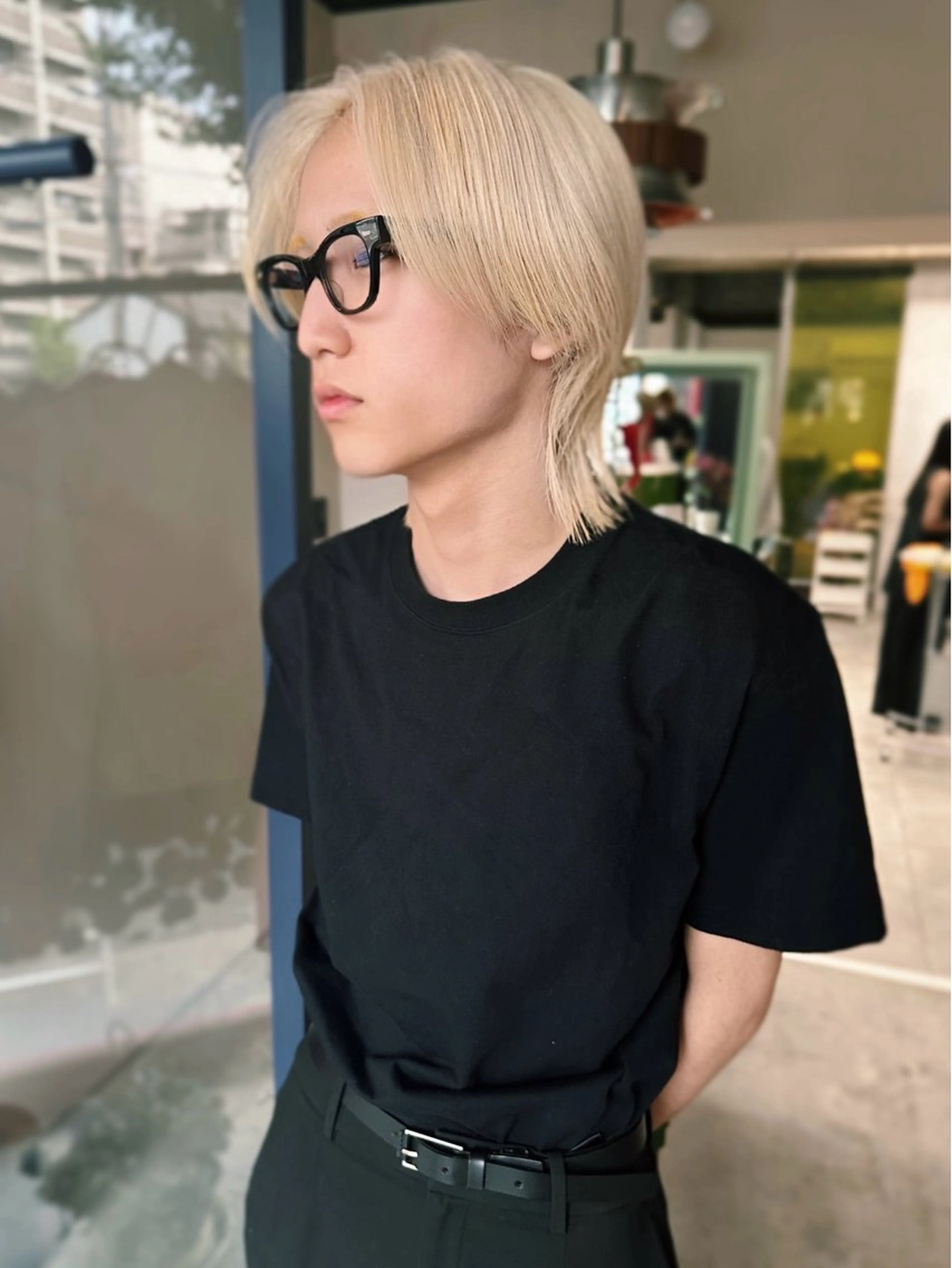 ショート カラー ヘアカラー トリートメント 🧡色落ちまで2度 楽しめる🧡ヨシキのヘアスタイル