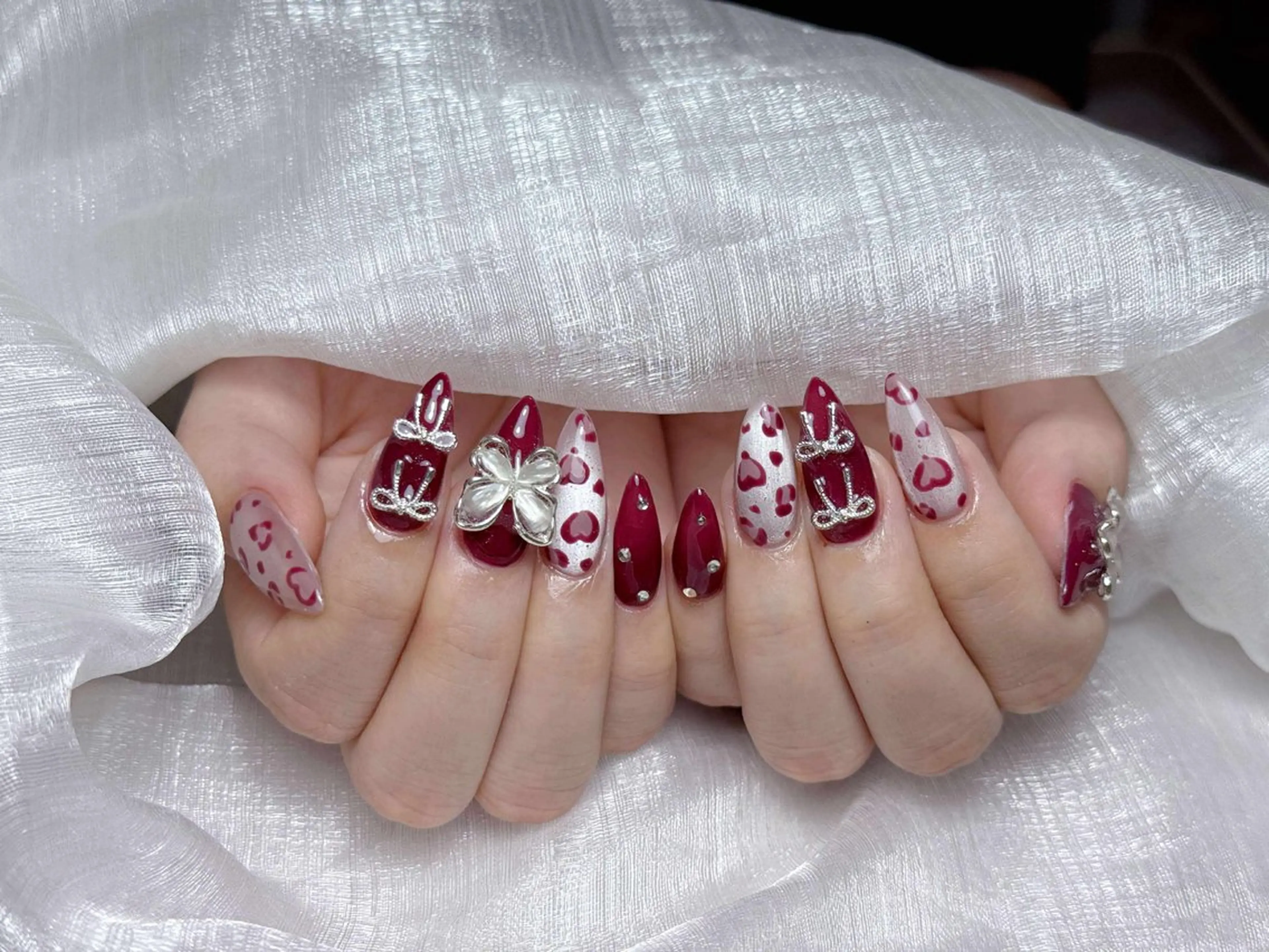 ネイル アートネイル 成人式 ジェルネイル ニュアンスネイル 夏ネイル ハンドネイル Jenn Nail Salonのネイルデザイン